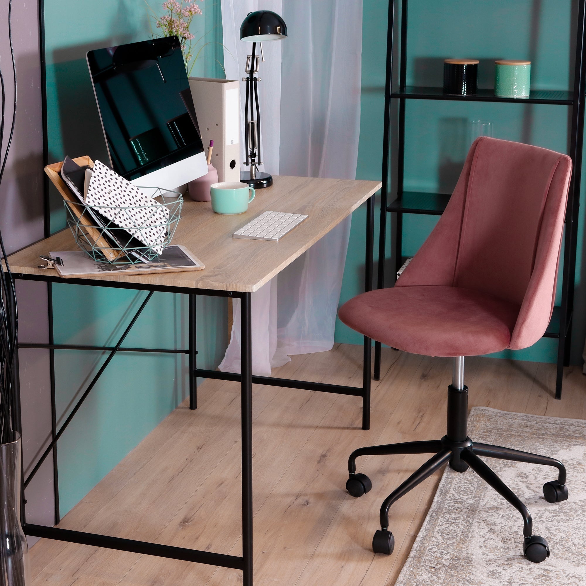 CIAN Modern Velvet Task Chair- HomyCasa - HomyCasa