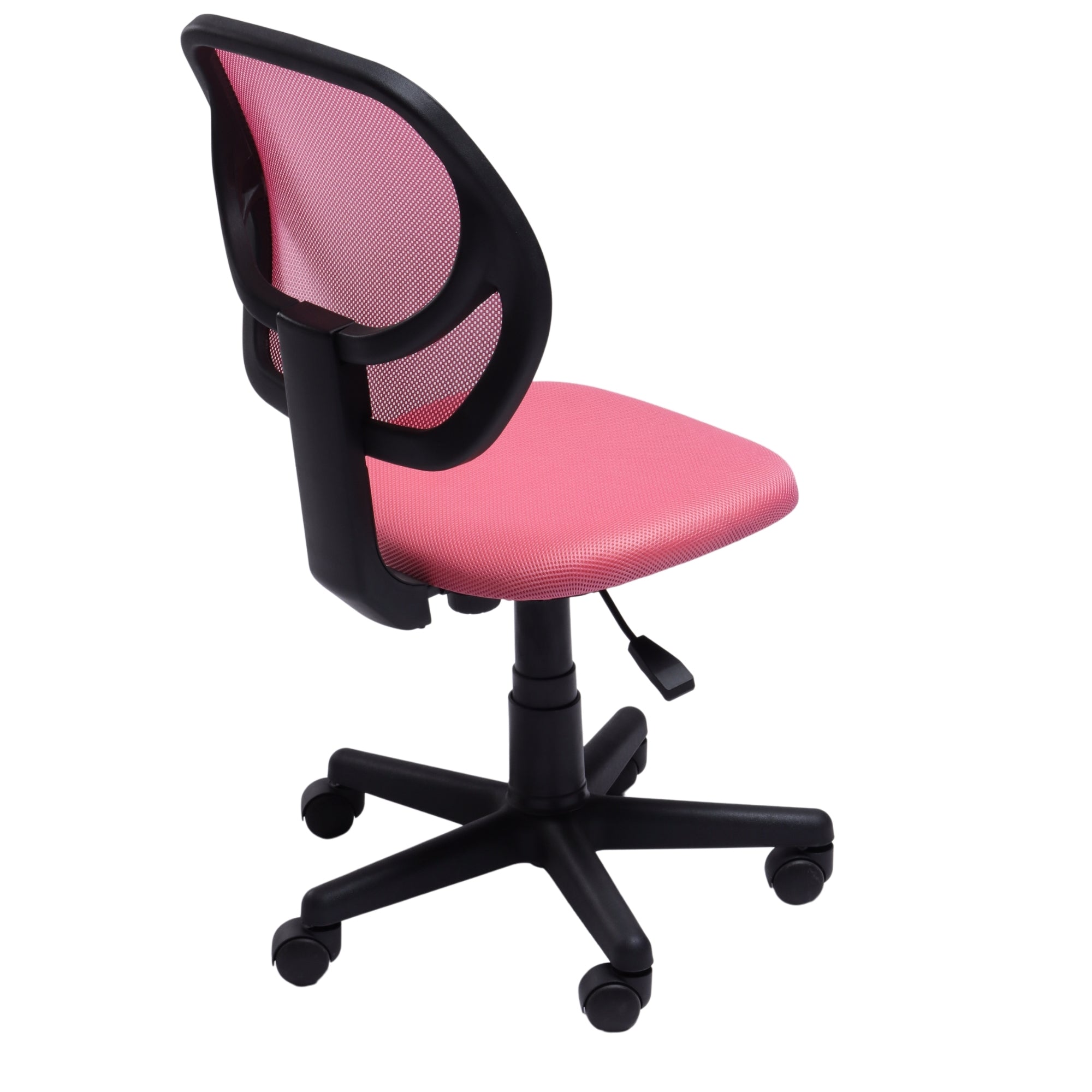Homy Casa Moria Mesh Office Chair – Modern Mesh Desk Chair, Pink