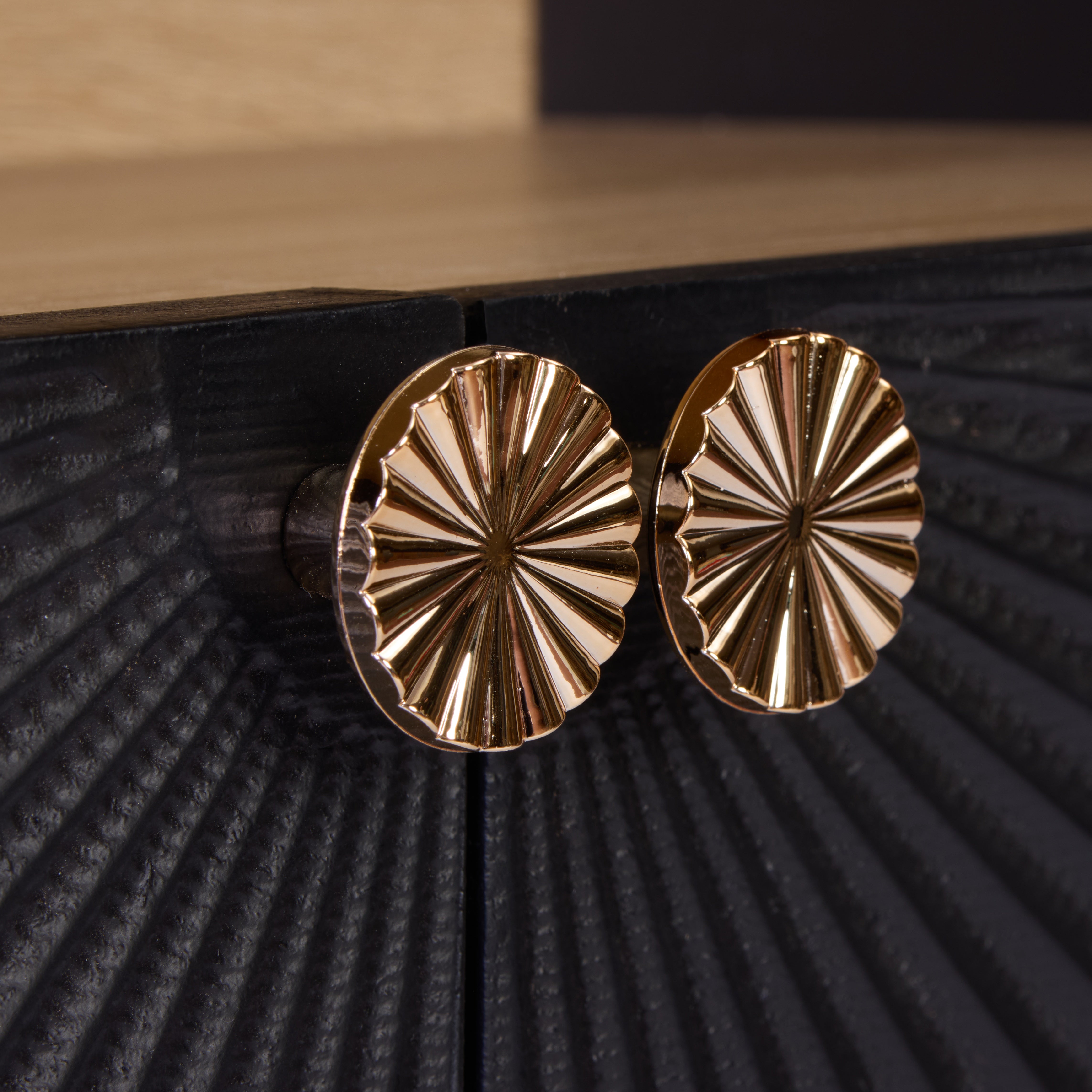 Malaga 61" Tall Arched Bookcase with Storage Cabinet