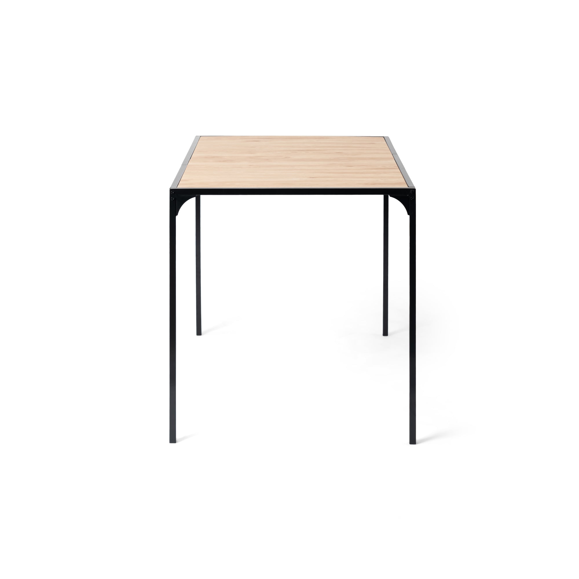 Homy Casa Milliken 47" Oak Rectangluar Bistro Dining Table Writing Desk