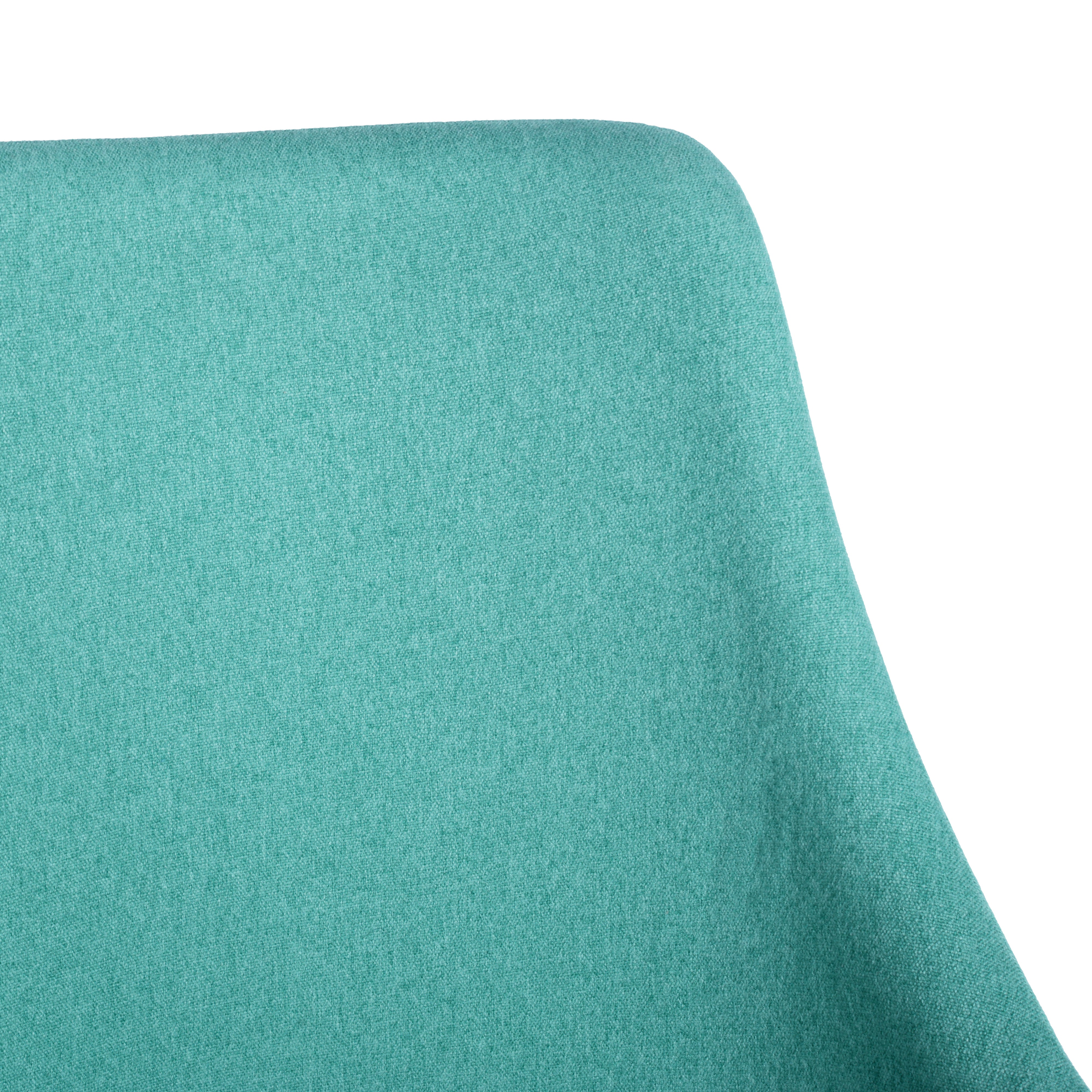 Homy Casa NACHI Ergonomic Fabric Office Chair with Adjustable Height, Green, Open Box