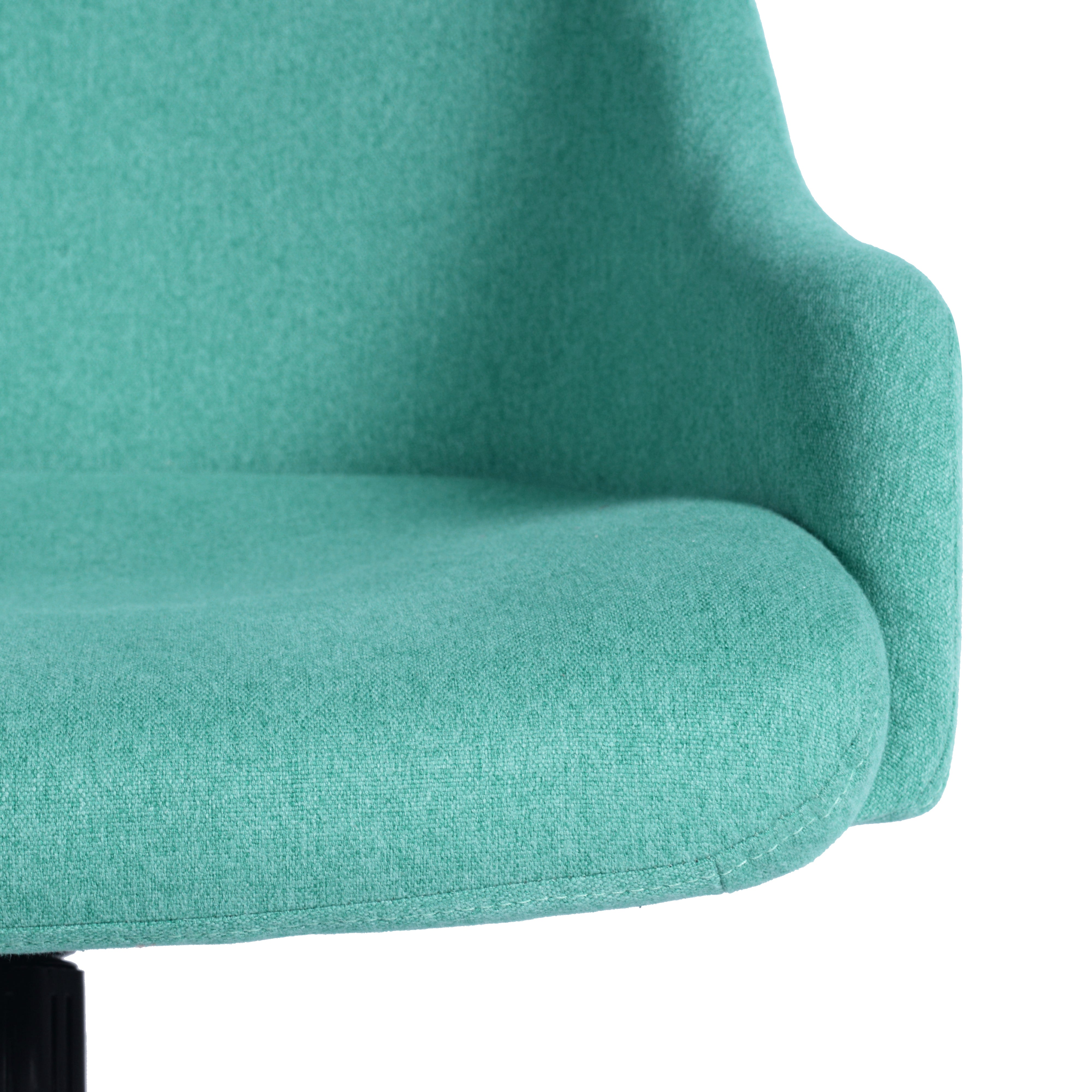 Homy Casa NACHI Ergonomic Fabric Office Chair with Adjustable Height, Green, Open Box
