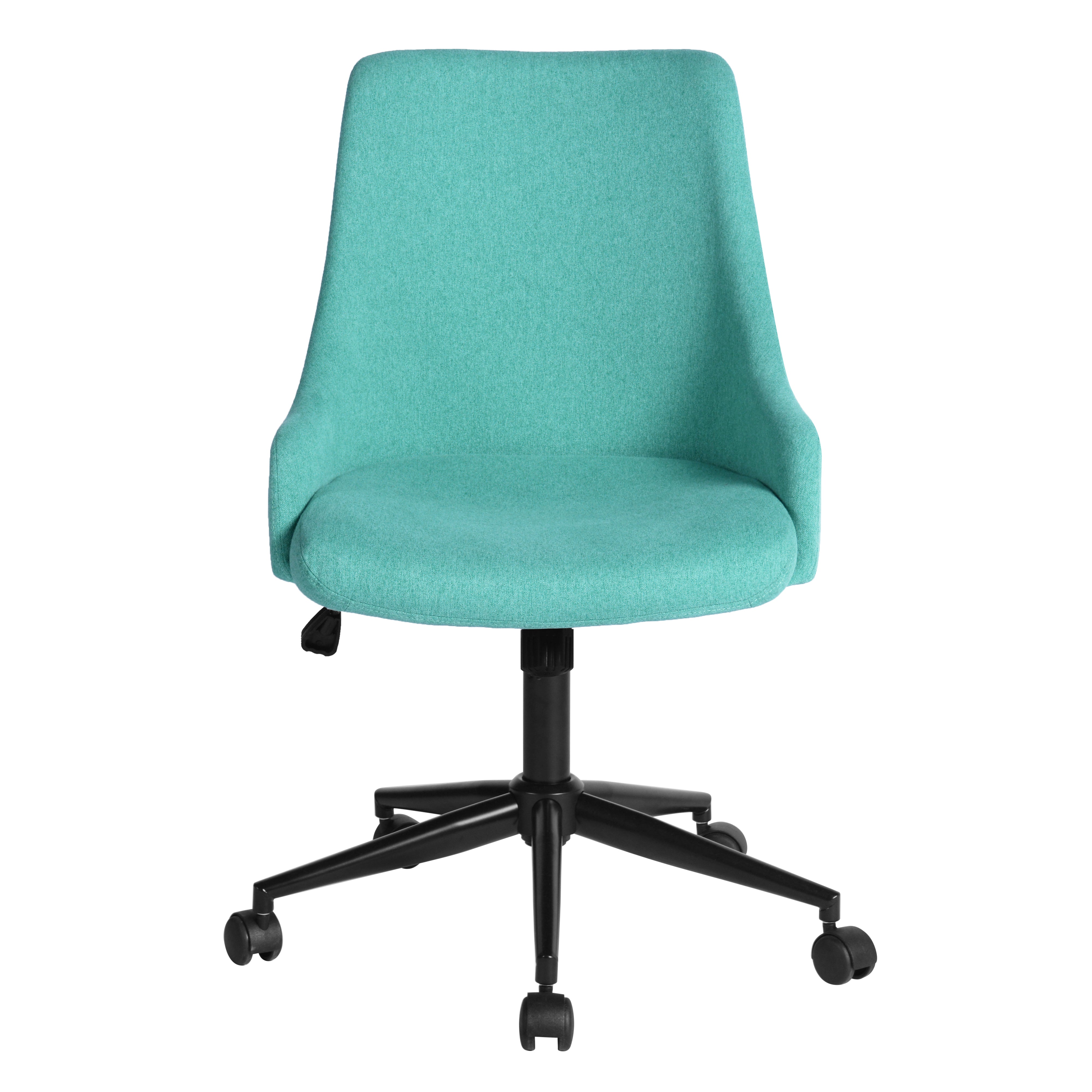 Homy Casa NACHI Ergonomic Fabric Office Chair with Adjustable Height, Green, Open Box