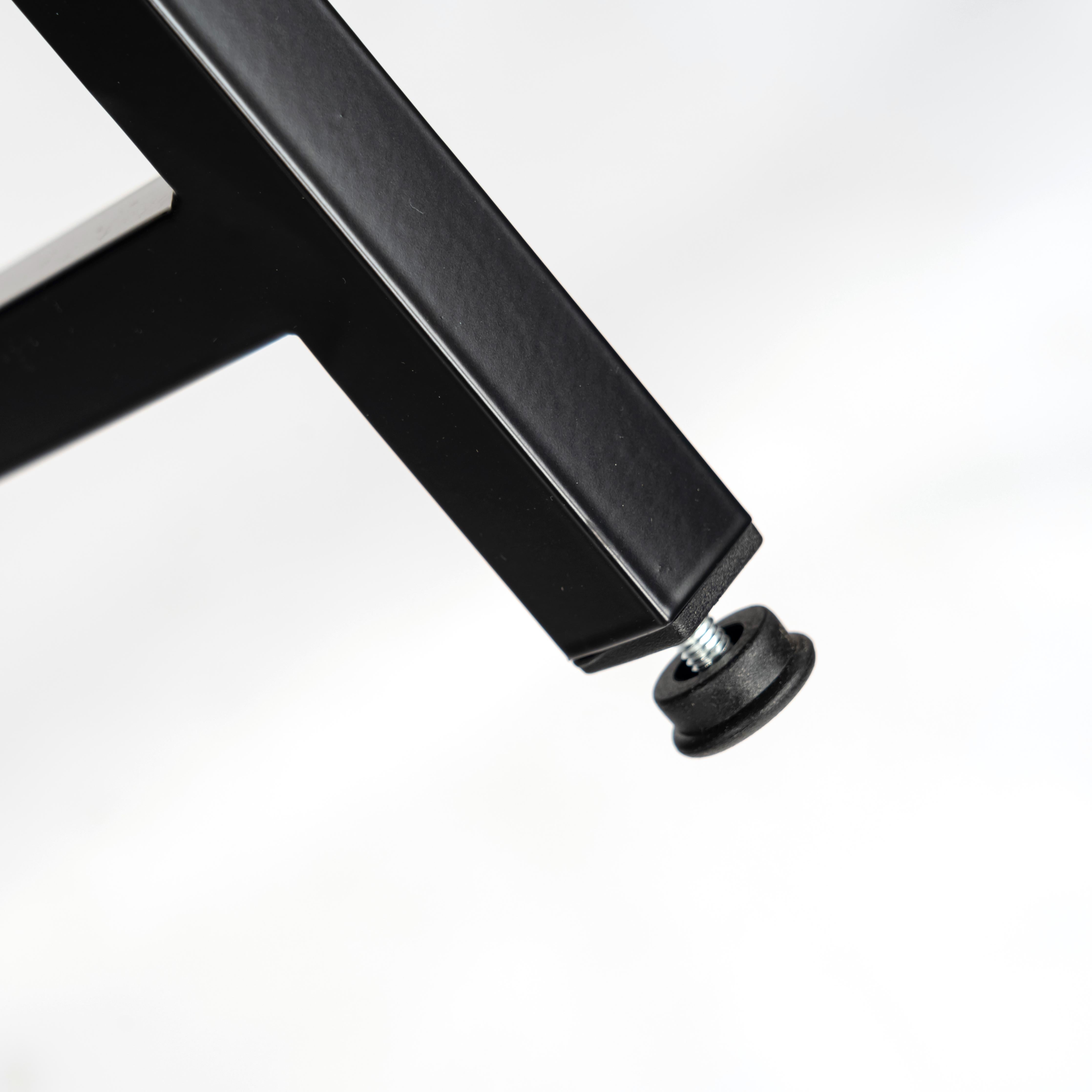 Homy Casa Nimble 71" Vintage Brown Dining Table with Half Round Storage Shelf