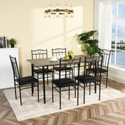 Norseman Wooden Kitchen & Dining Table Set