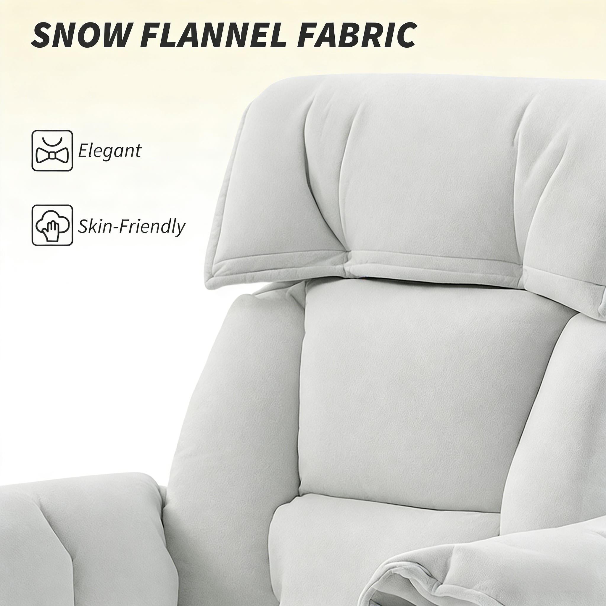 Navor Upholstered Reclining Office Chair with Retractable Footrest