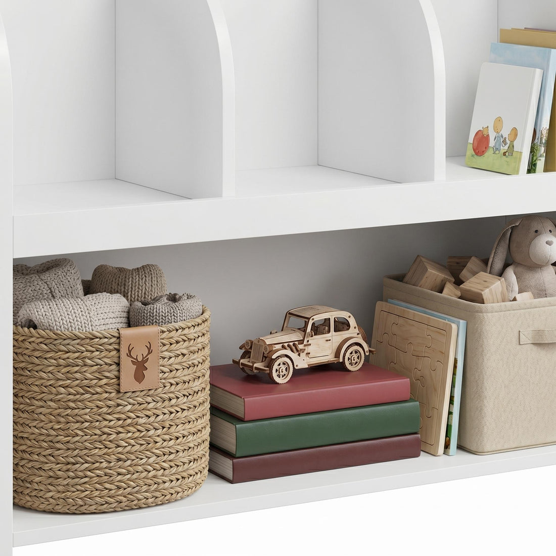 Full-Width Lower Shelf