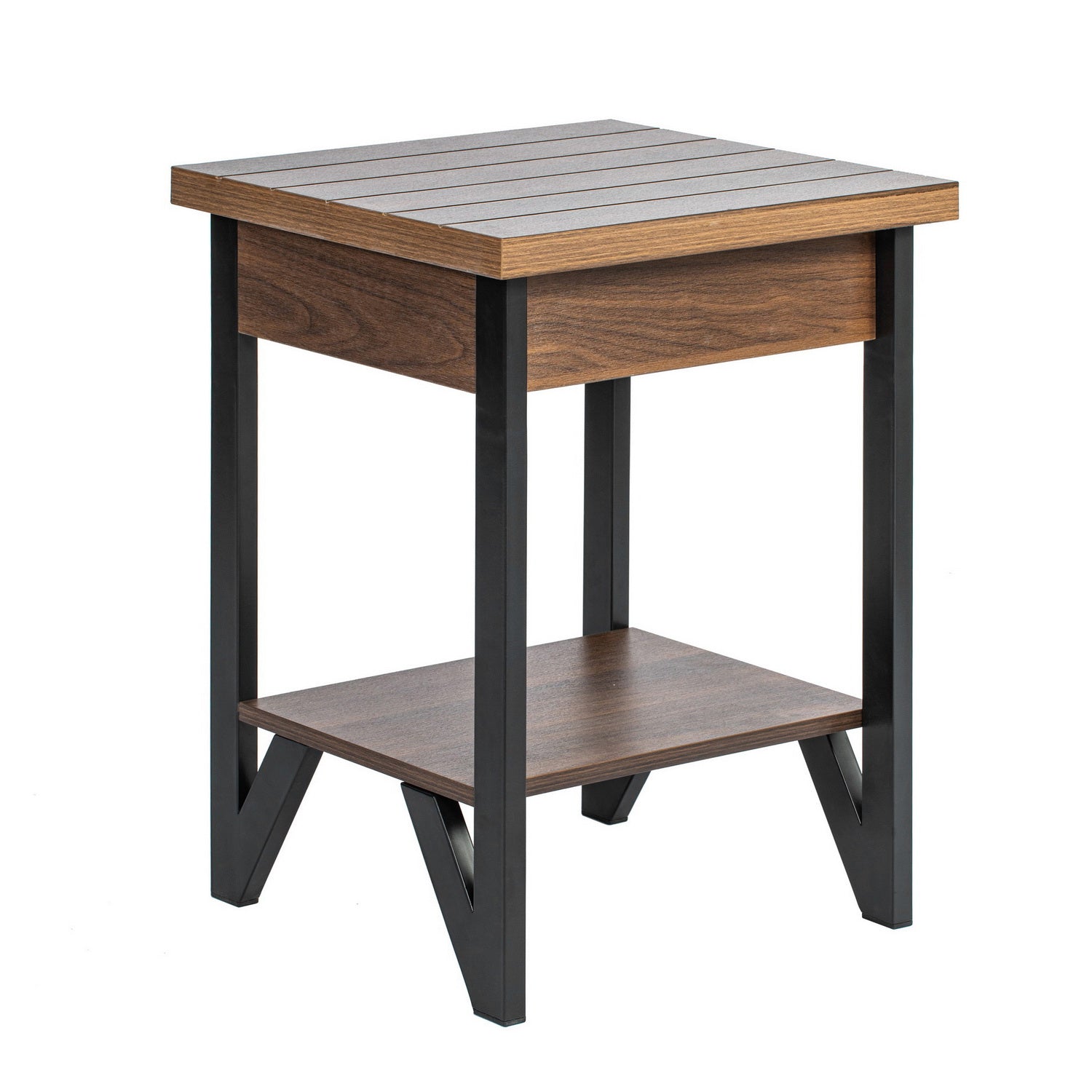 Homy Casa OFORI Night Stand Modern Bedside Table for Bedroom Storage Open Box