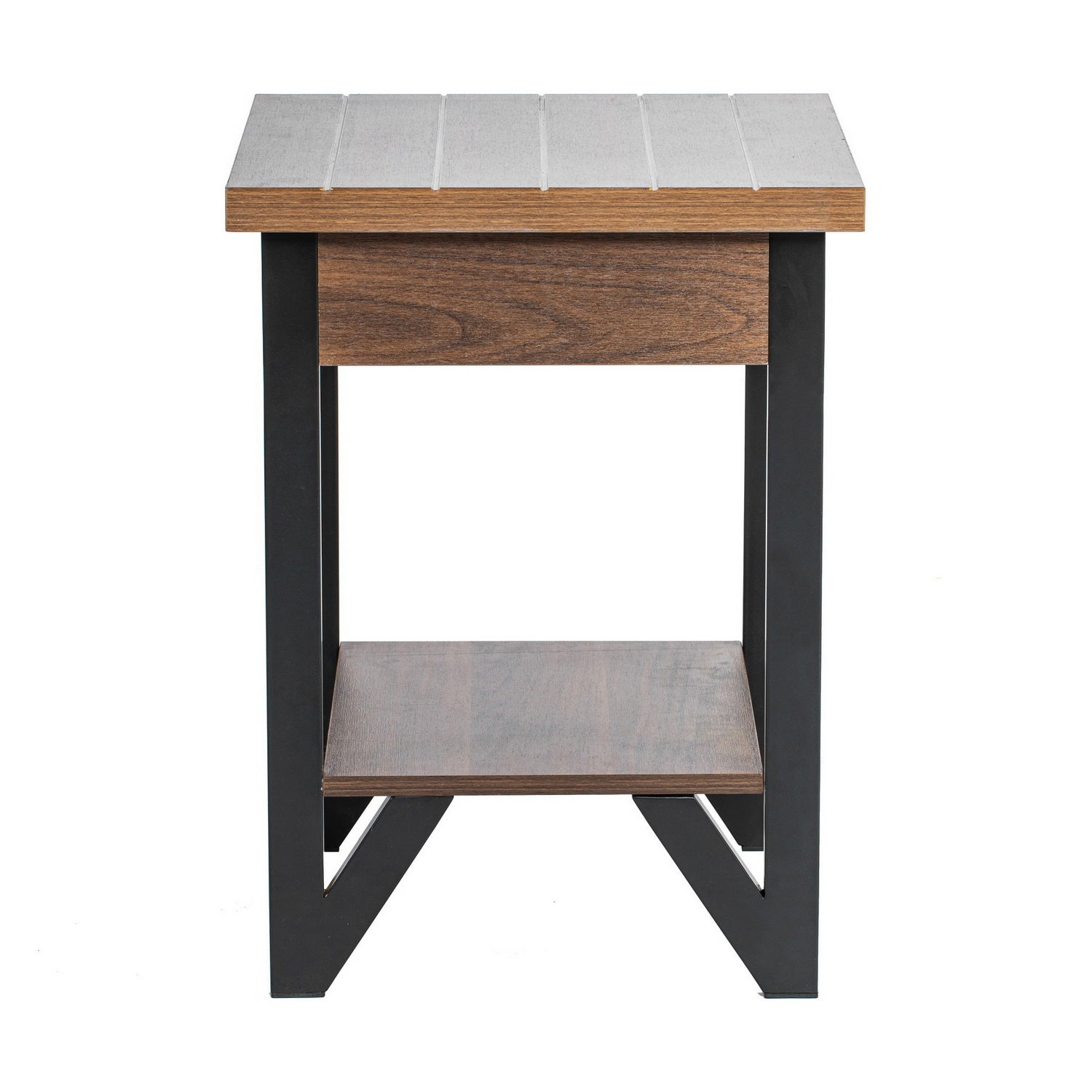 Homy Casa OFORI Night Stand Modern Bedside Table for Bedroom Storage Open Box