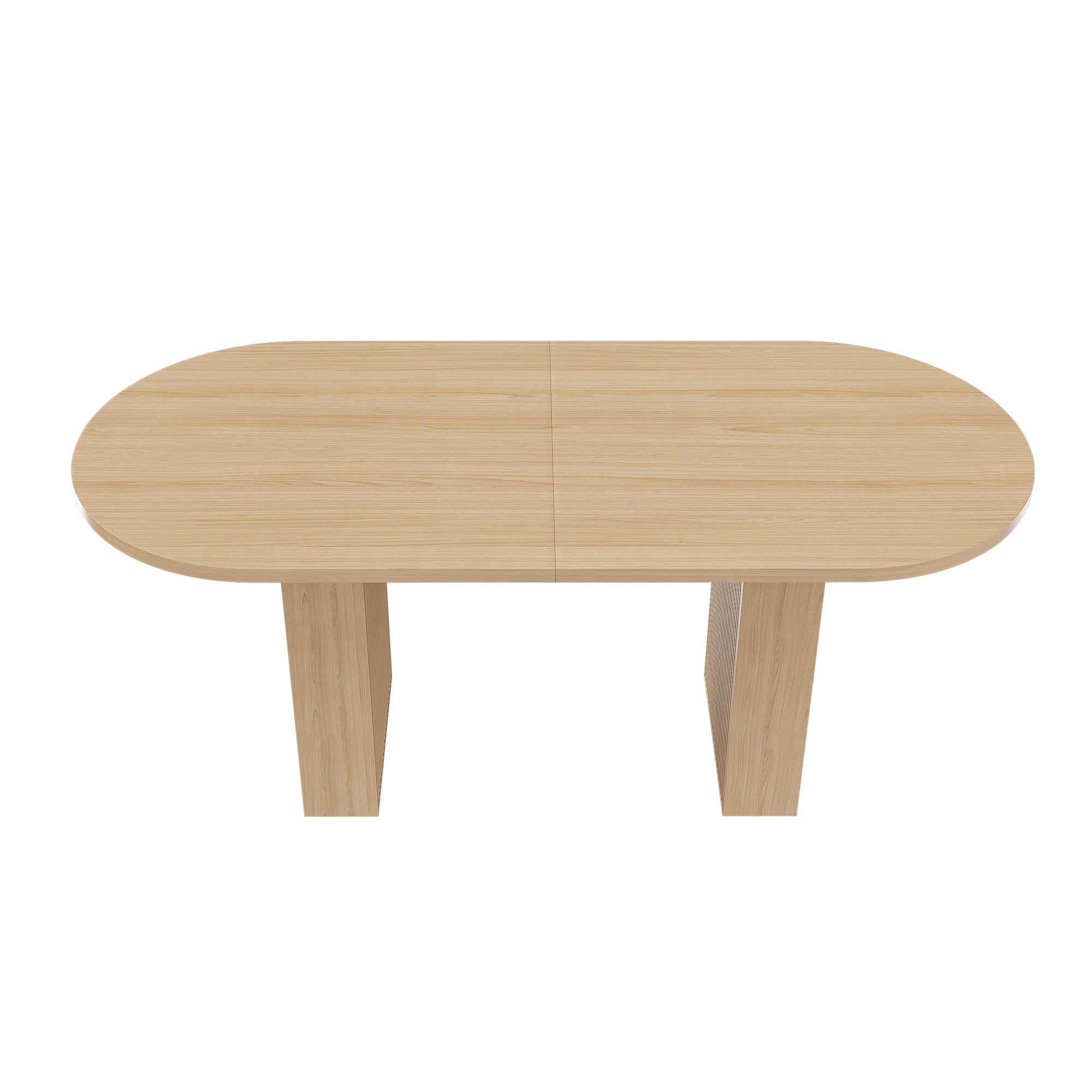 Tarn 63" Wood Oval Dining Table