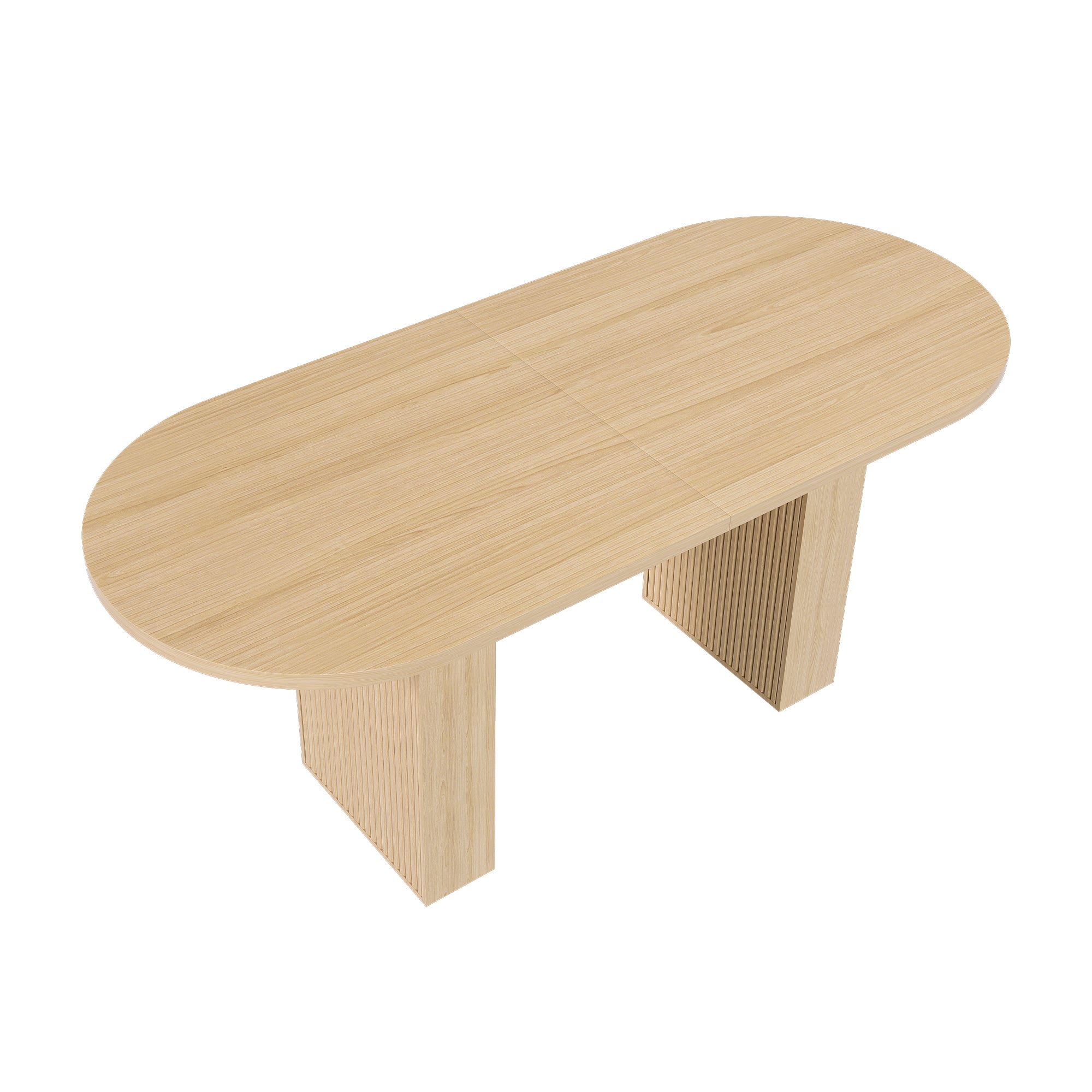 Tarn 63" Wood Oval Dining Table