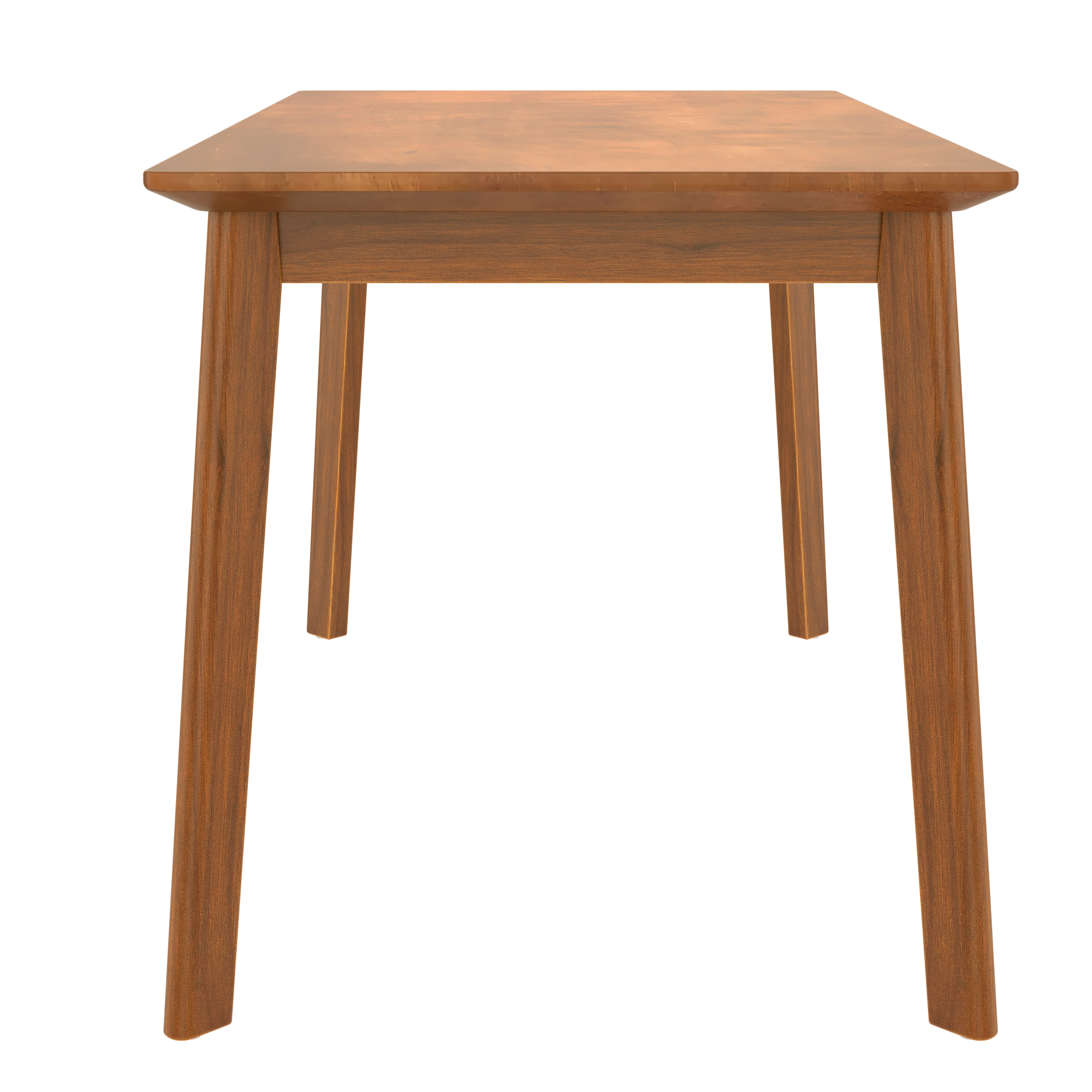 Seine 5 Pieces 47" Soild Wood Dining Table Set