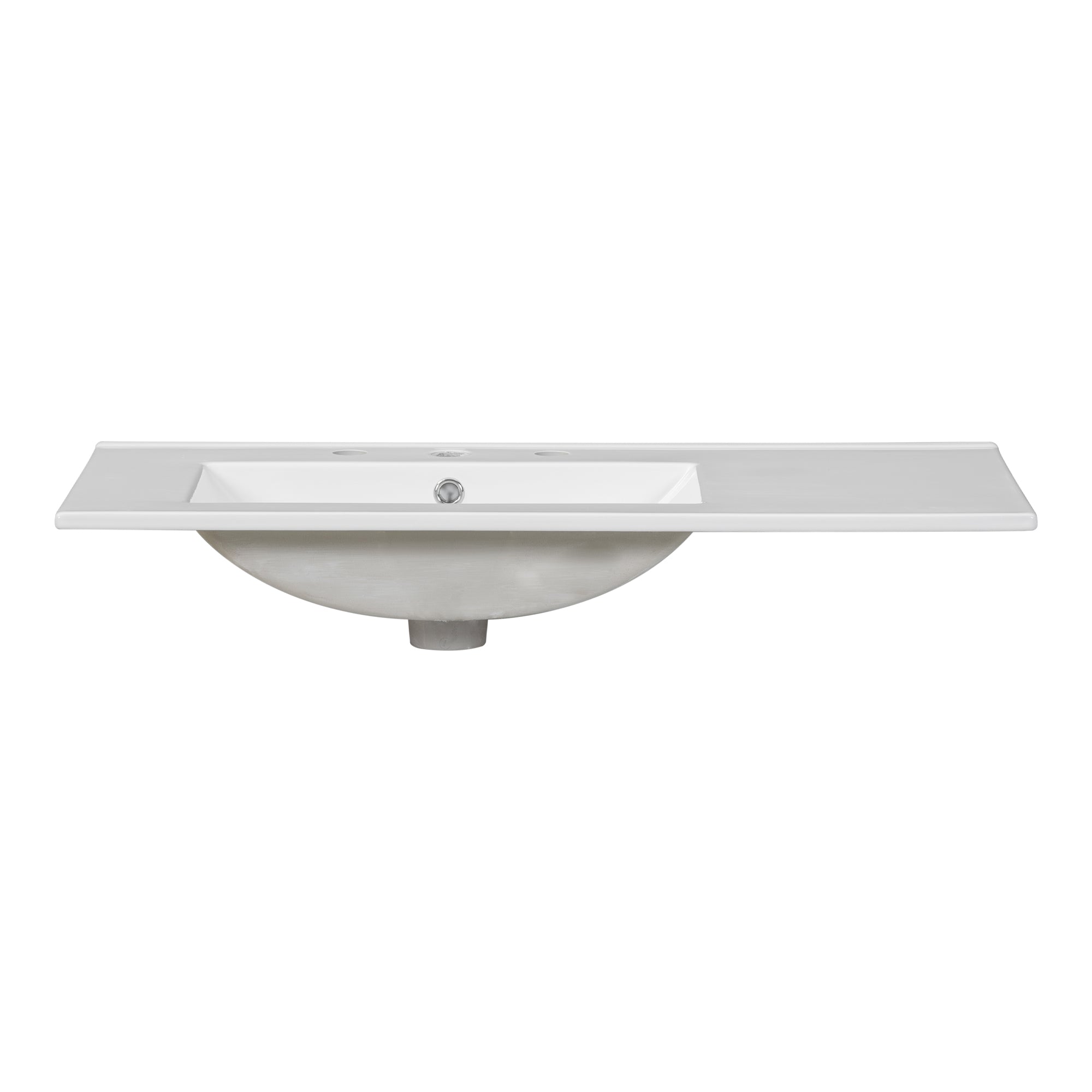 Saratoga 36" Freestanding Bathroom Vanity with Sink Top, 2 Doors and 5 Drawers