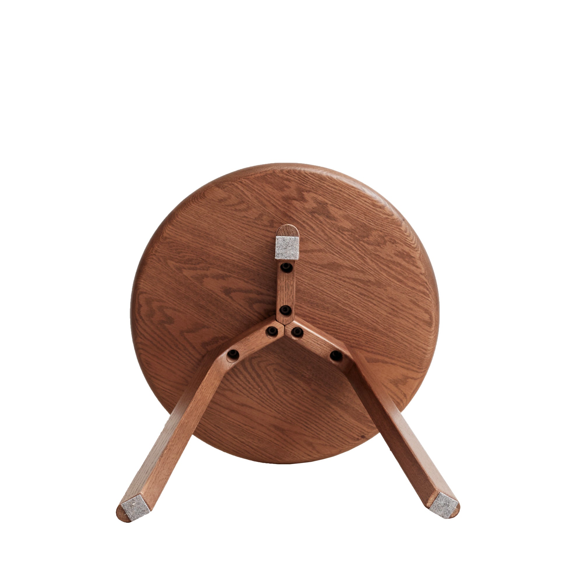 Avignon Solid Wood Round End Table