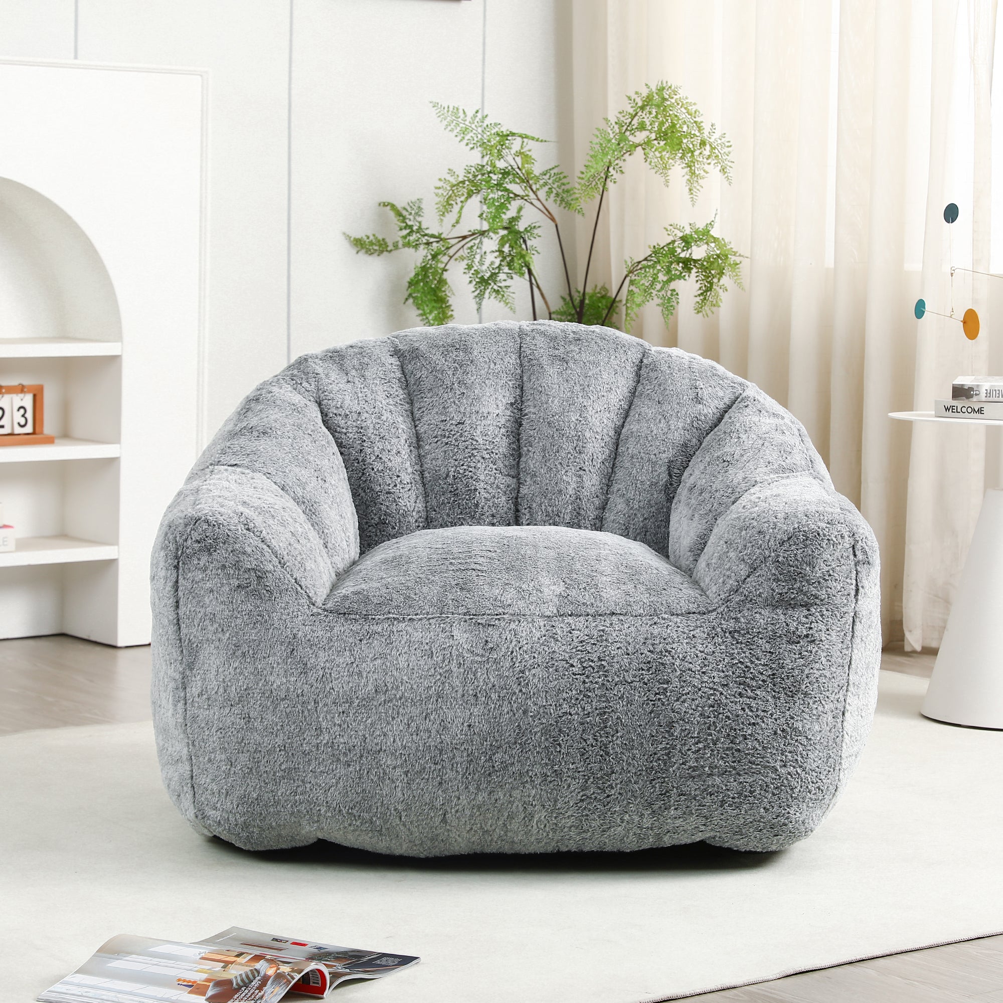 Homy Casa Glacier Bean Bag Sofa Chair