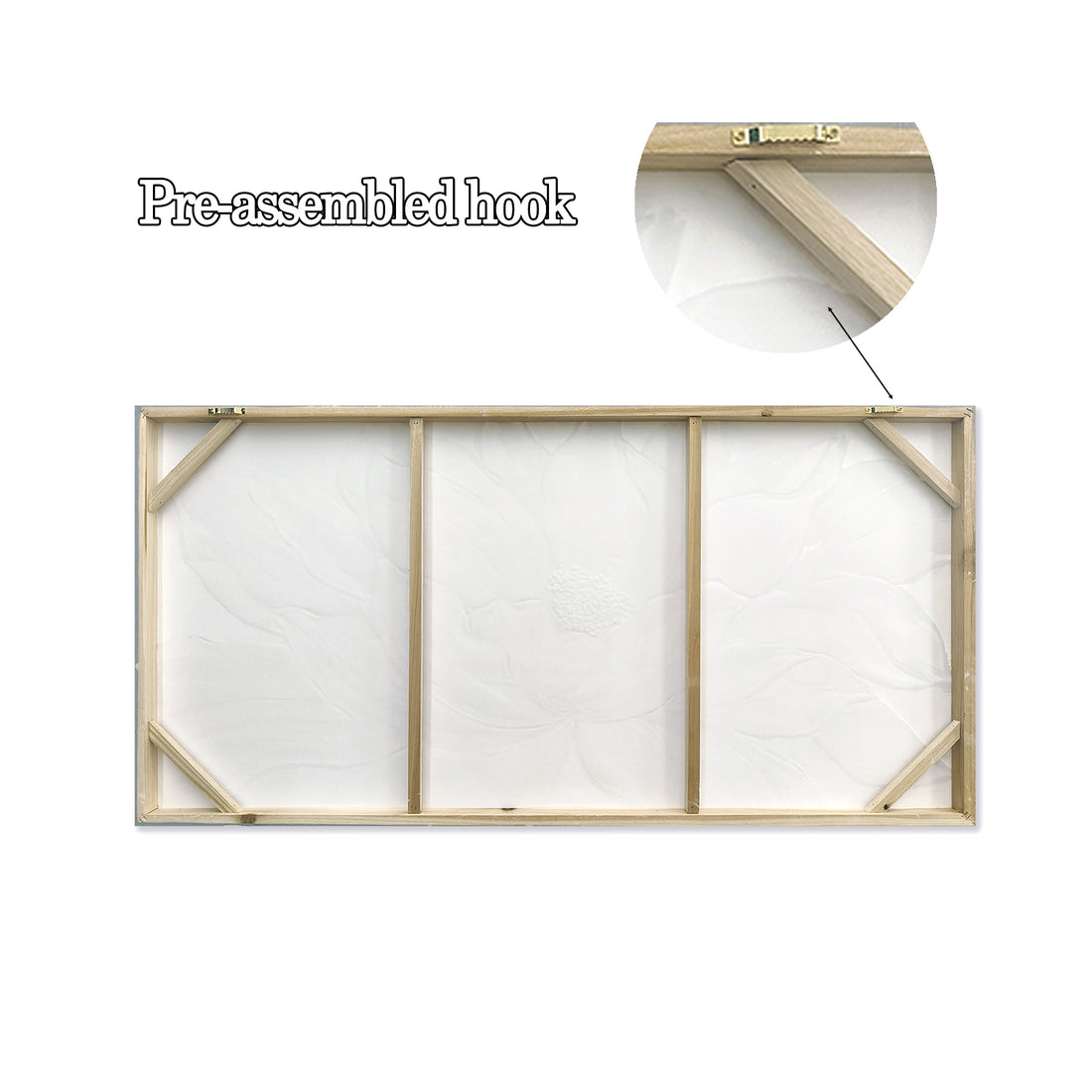 Pine Frame Support