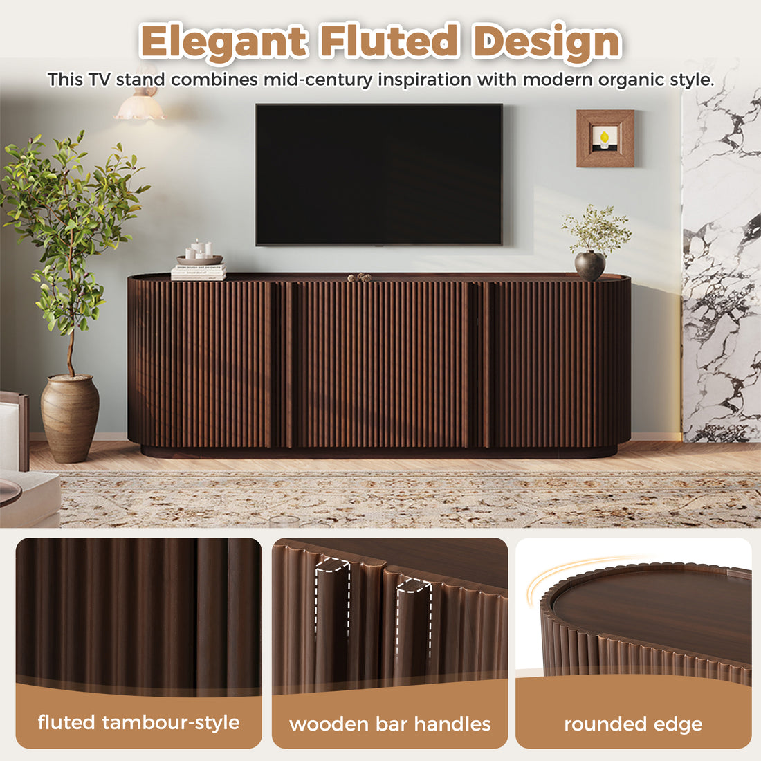 Fluted Cabinet Fronts