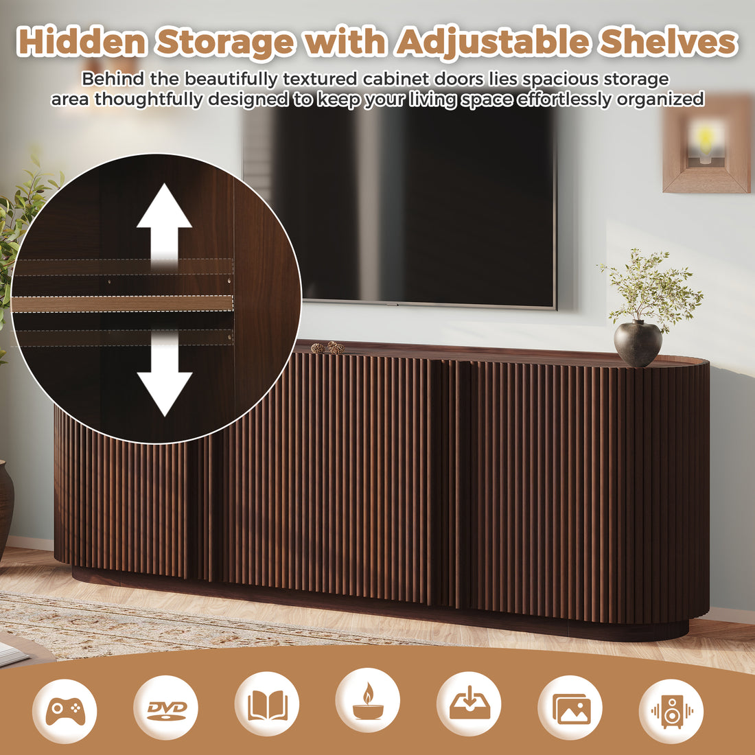 Adjustable Interior Shelves