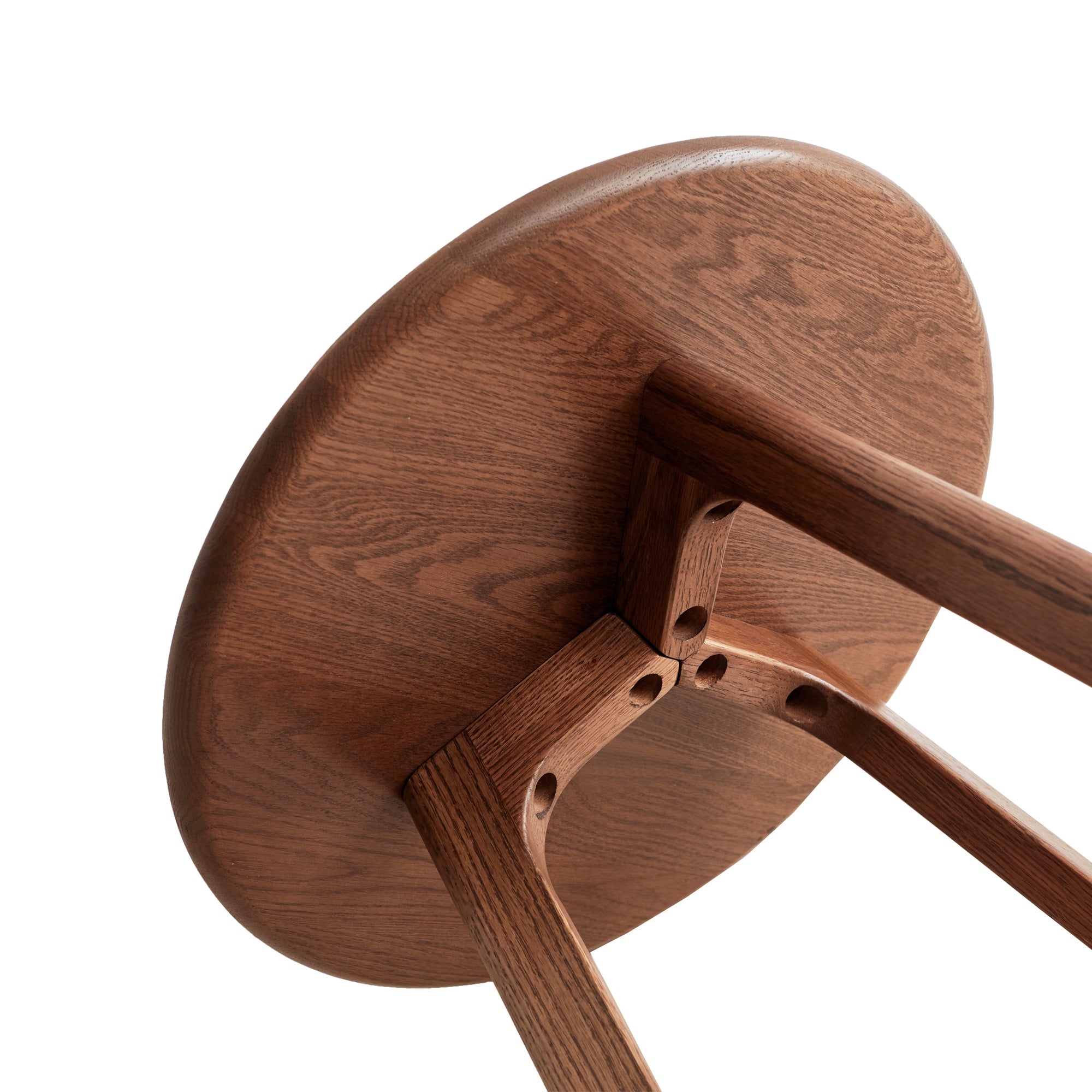 Avignon Solid Wood Round End Table