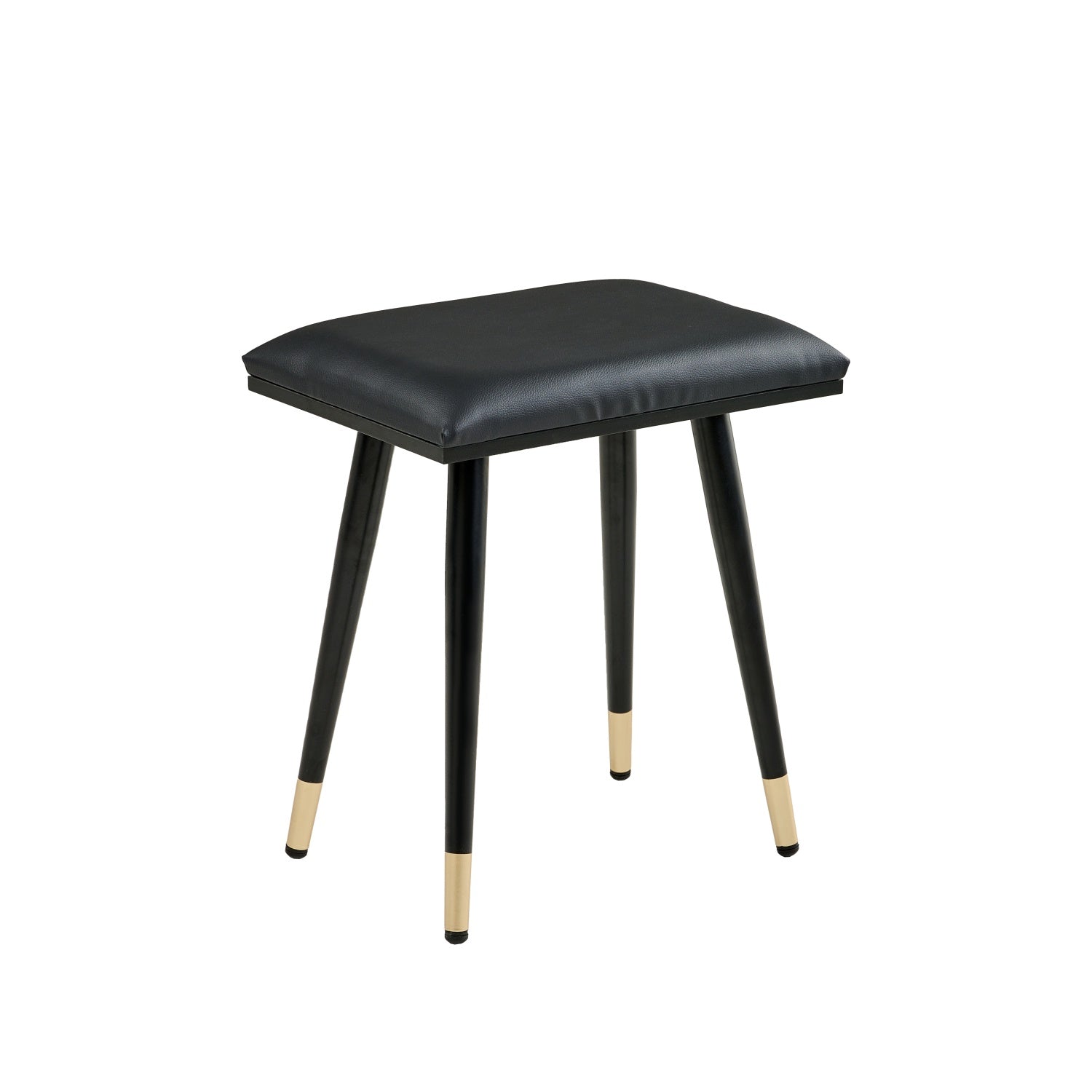 Voss Modern Vanity Desk Set with Lighted Mirror and Drawer Cabinet