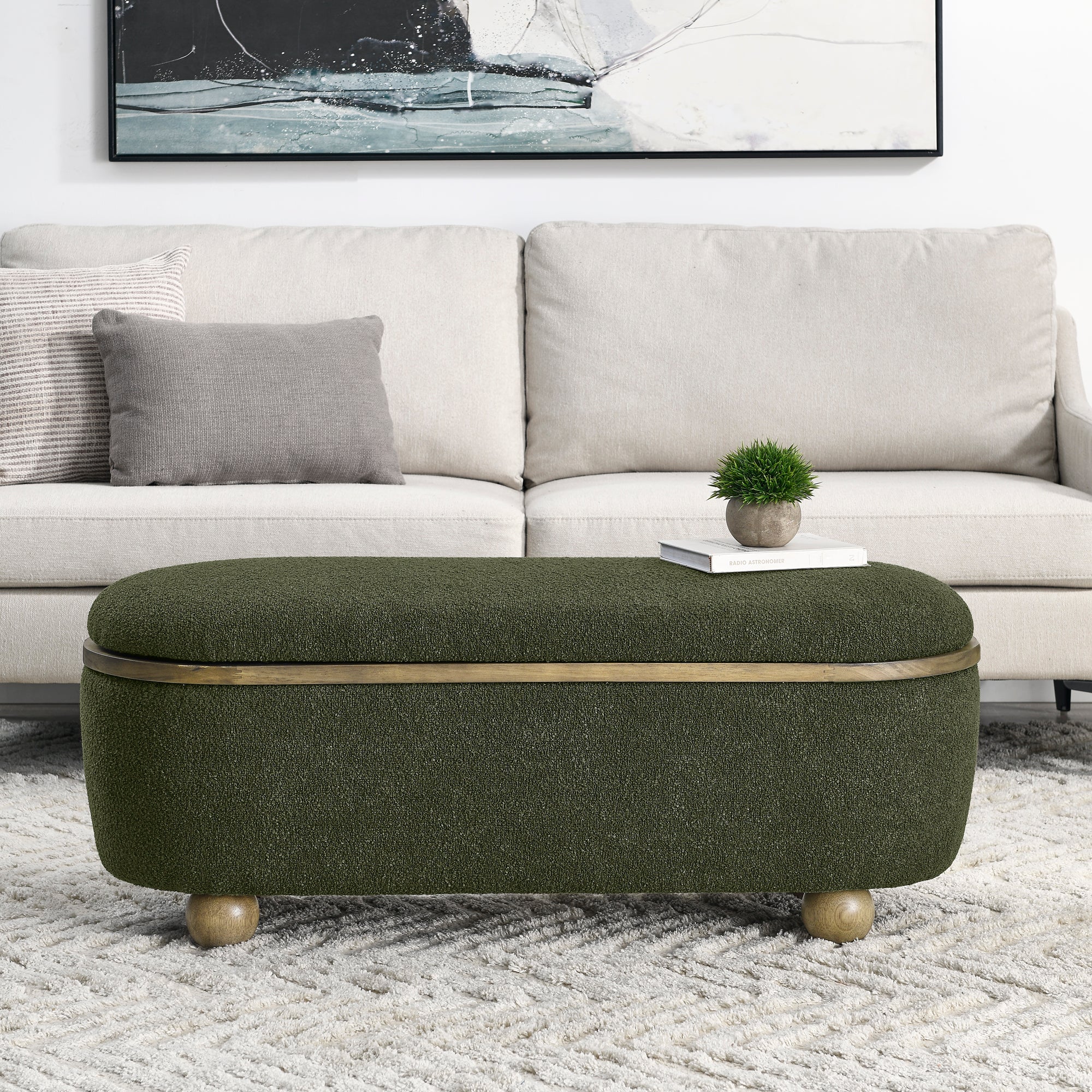 Saguaro Storage Ottoman Bench