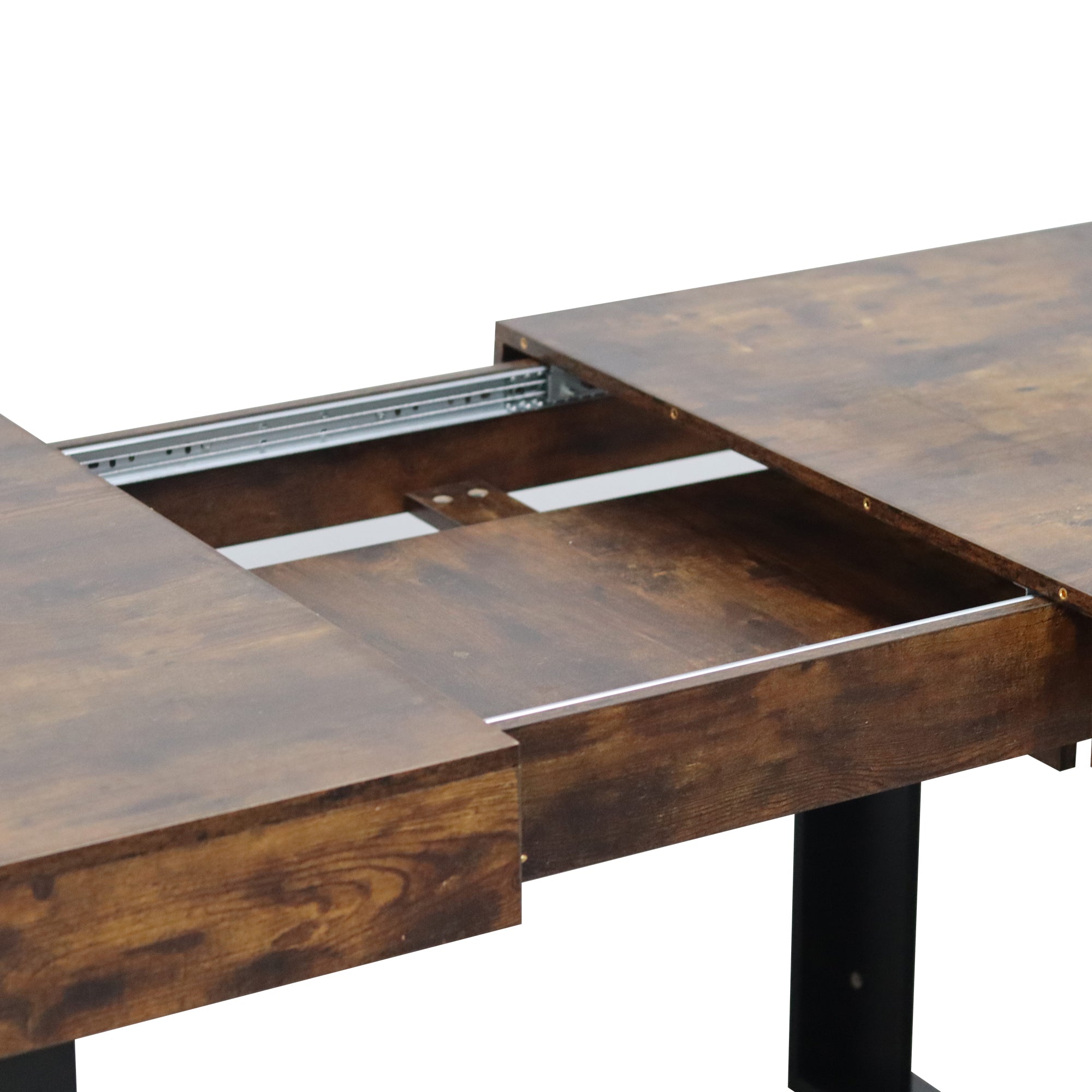 Nevada Wood Modern Extendable Dining Table