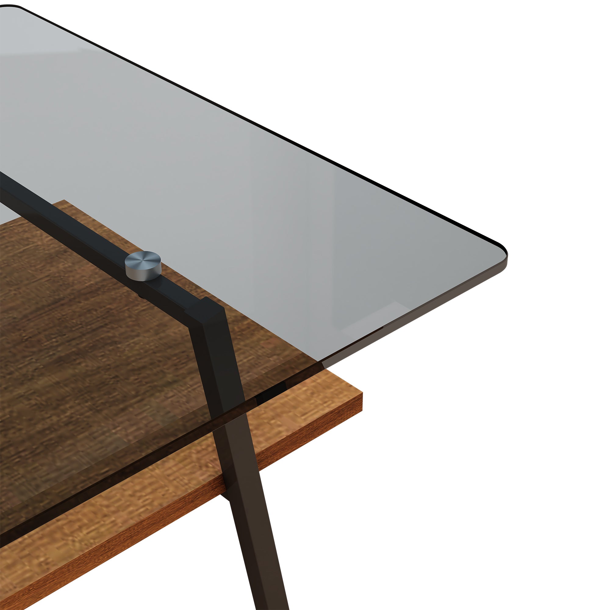 Murano Rectangular Tempered Glass Coffee Table