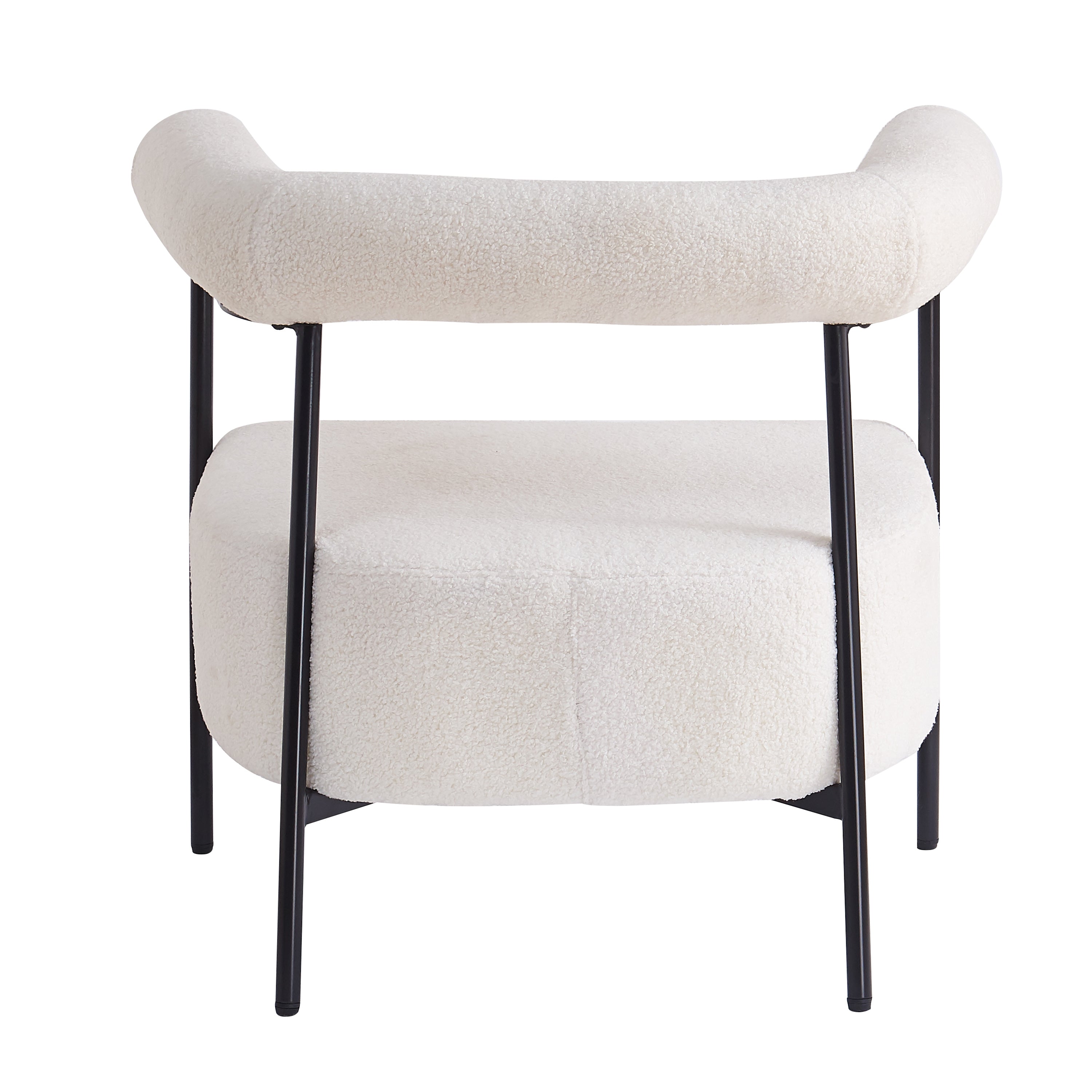 Kenai Boucle Fabric Upholstered Accent Chair