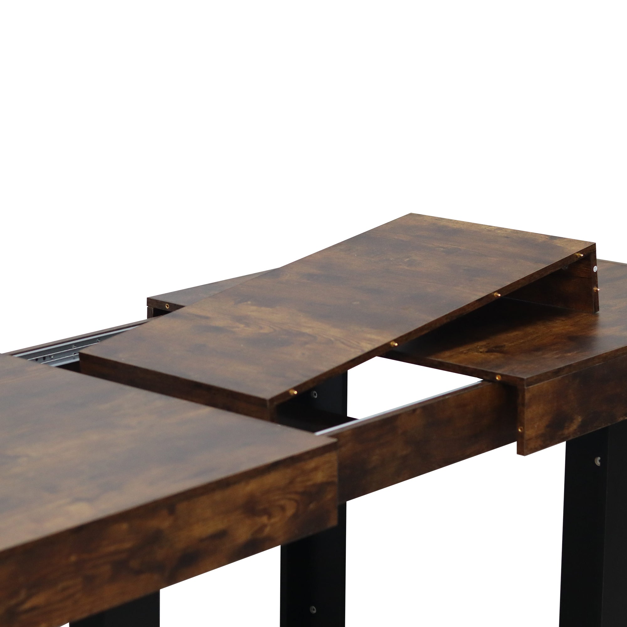 Nevada Wood Modern Extendable Dining Table