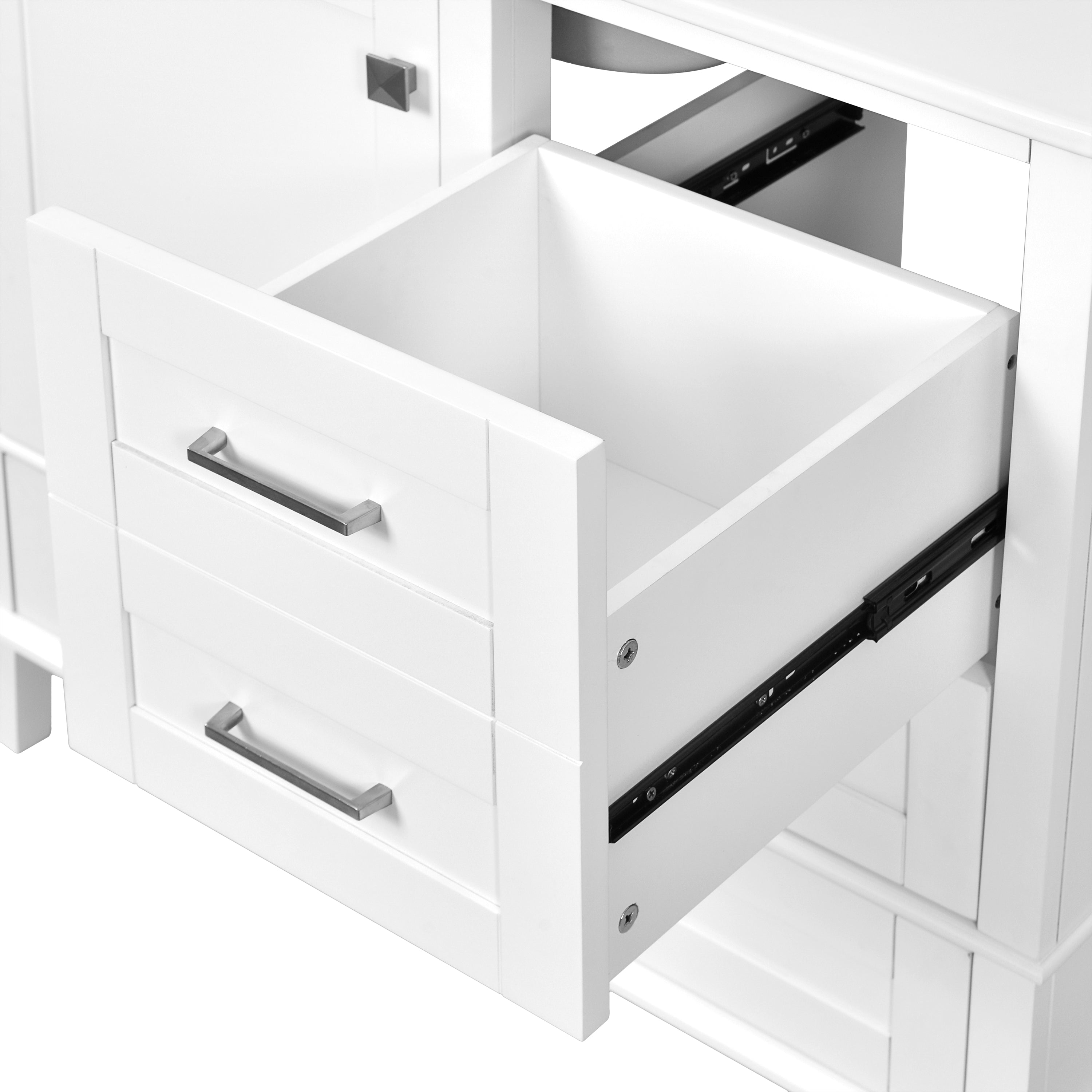 Solvang 36" Bathroom Vanity with Ceramic Sink and Storage Cabinet