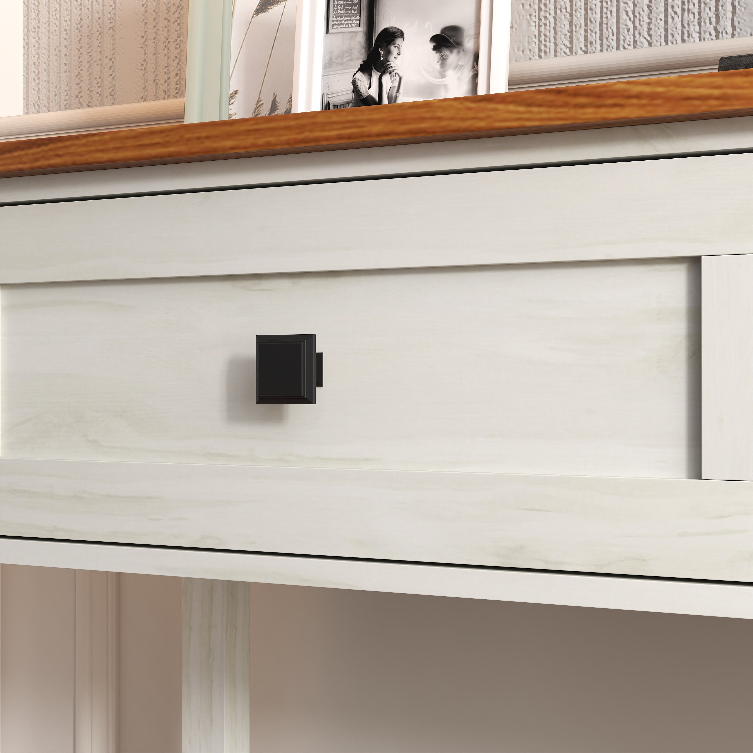 Elmwood Rustic Console Table with 2 Draw