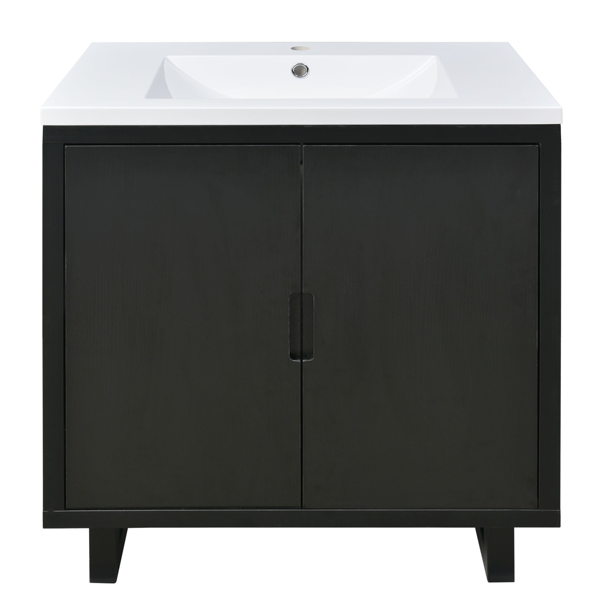Rotorua 30" Freestanding Bathroom Vanity with Sink and Storage Cabinet