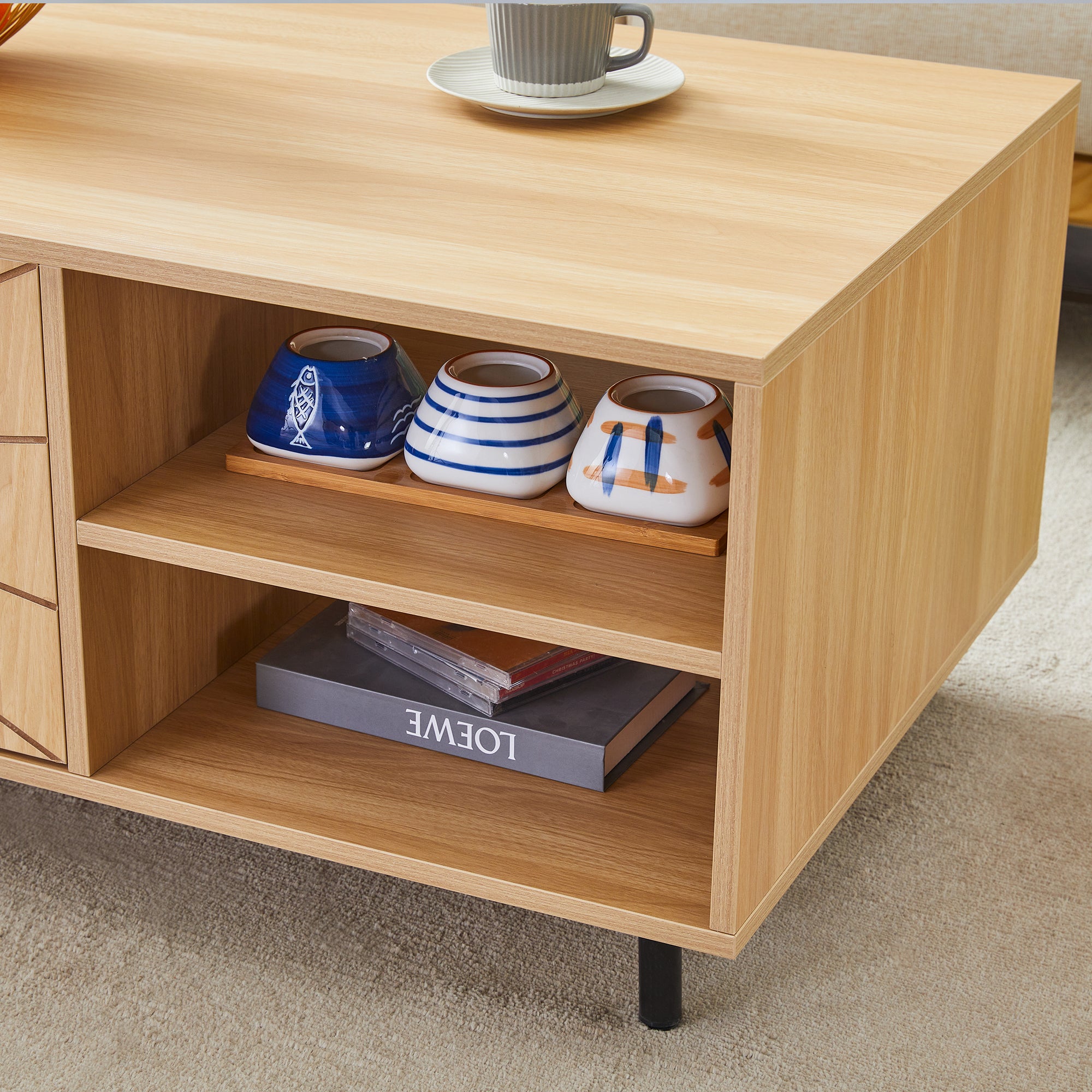 Noir Rectangular Coffee Table