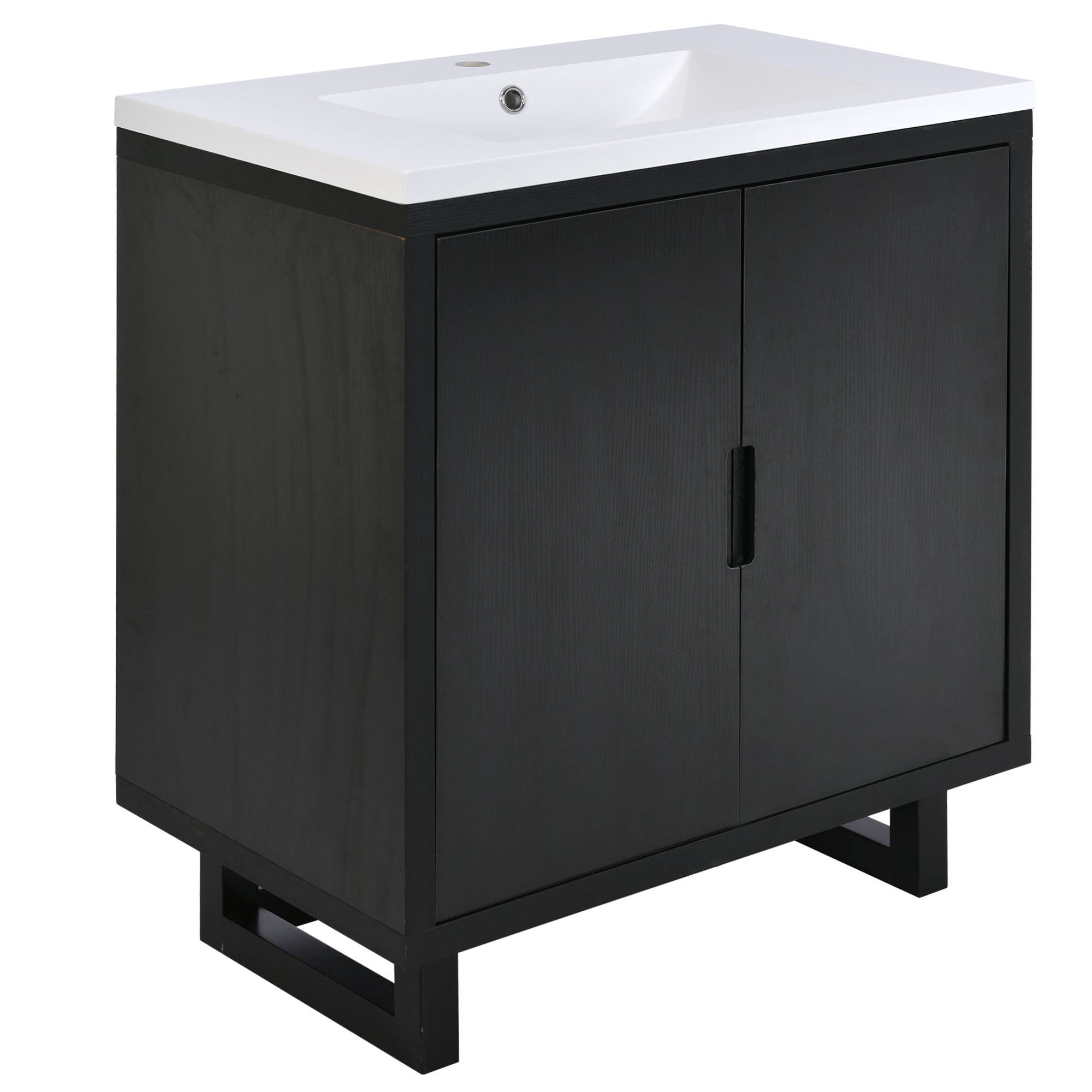 Rotorua 30" Freestanding Bathroom Vanity with Sink and Storage Cabinet