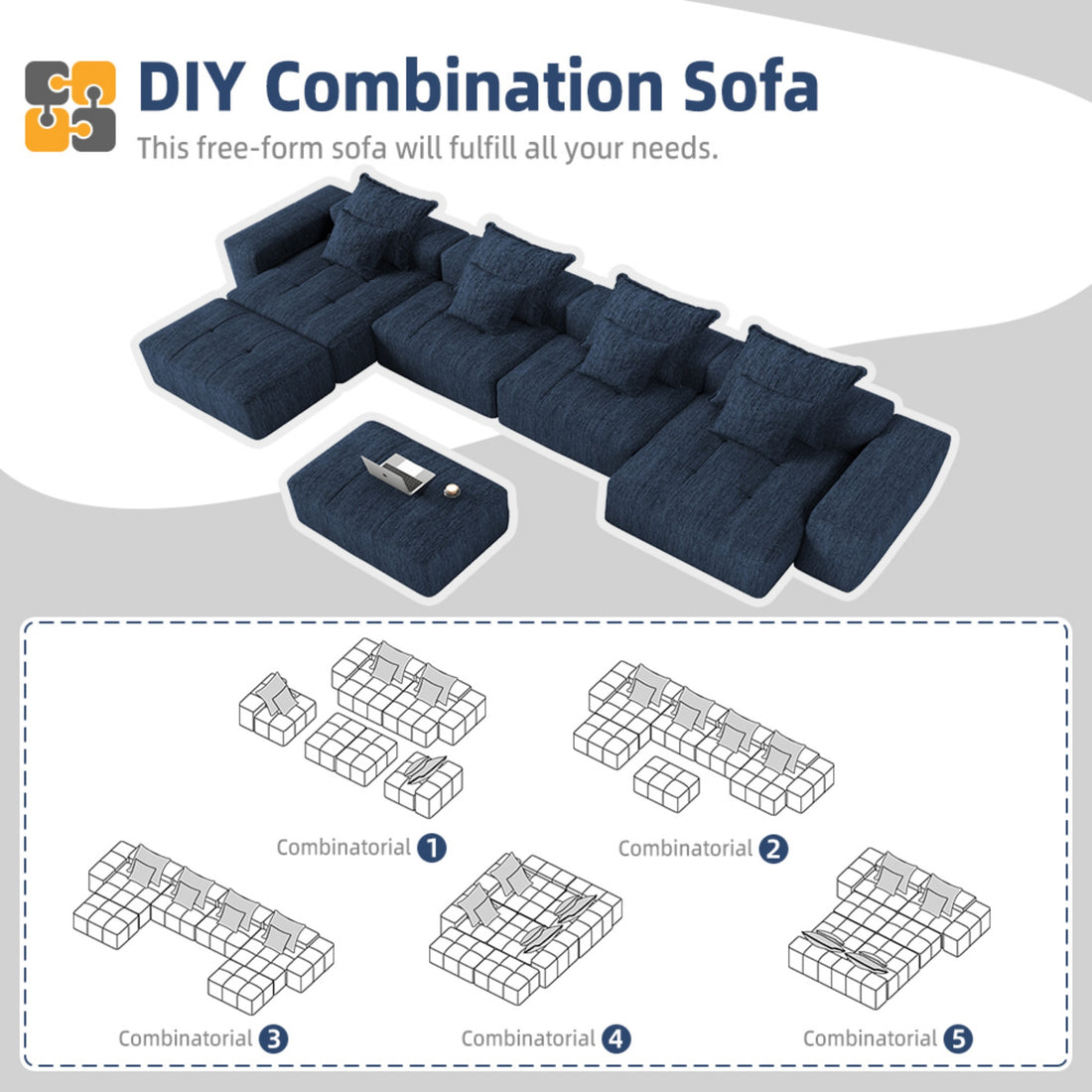 Oversized Modular Comfort