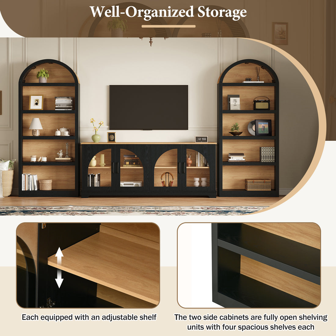 Flexible Storage Combination