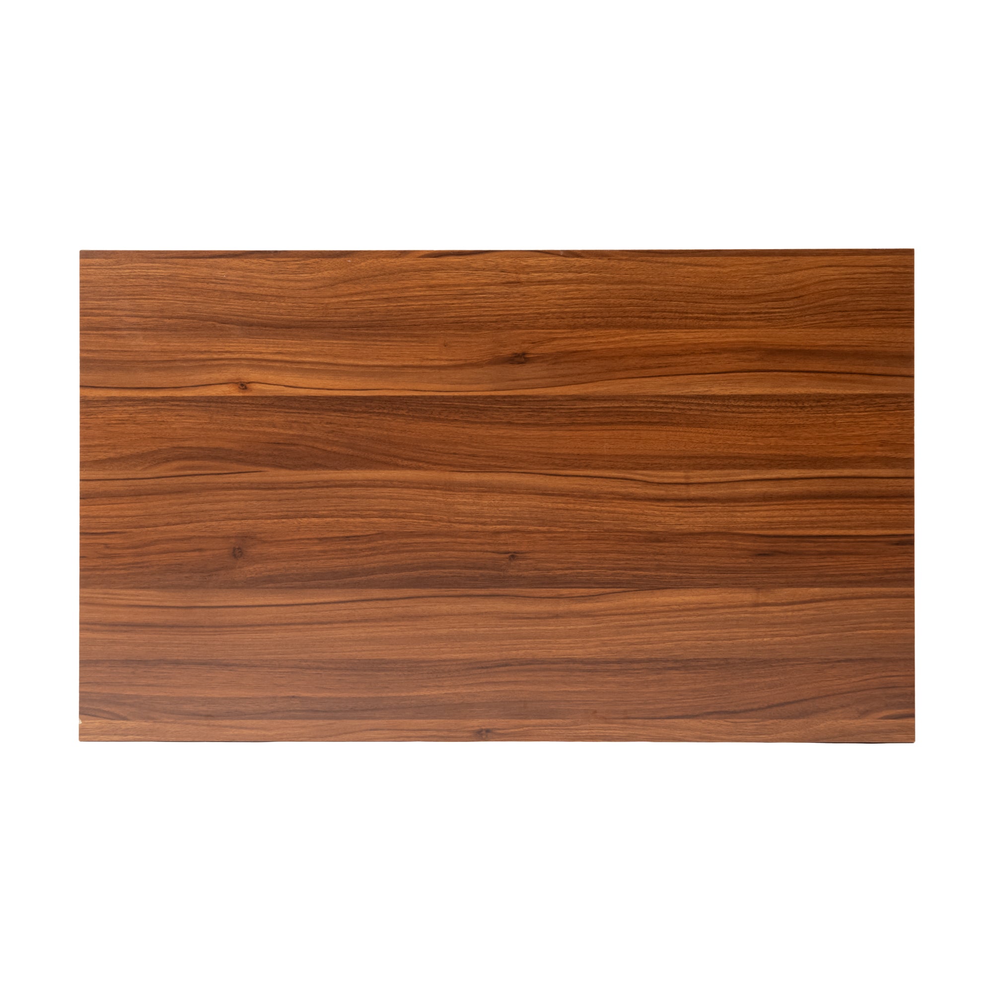 MUSK 47" Rectangular Dining Table, Walnut Wood Look Top and Legs, Seats 4, 47.2 × 27.6 × 29.5 in