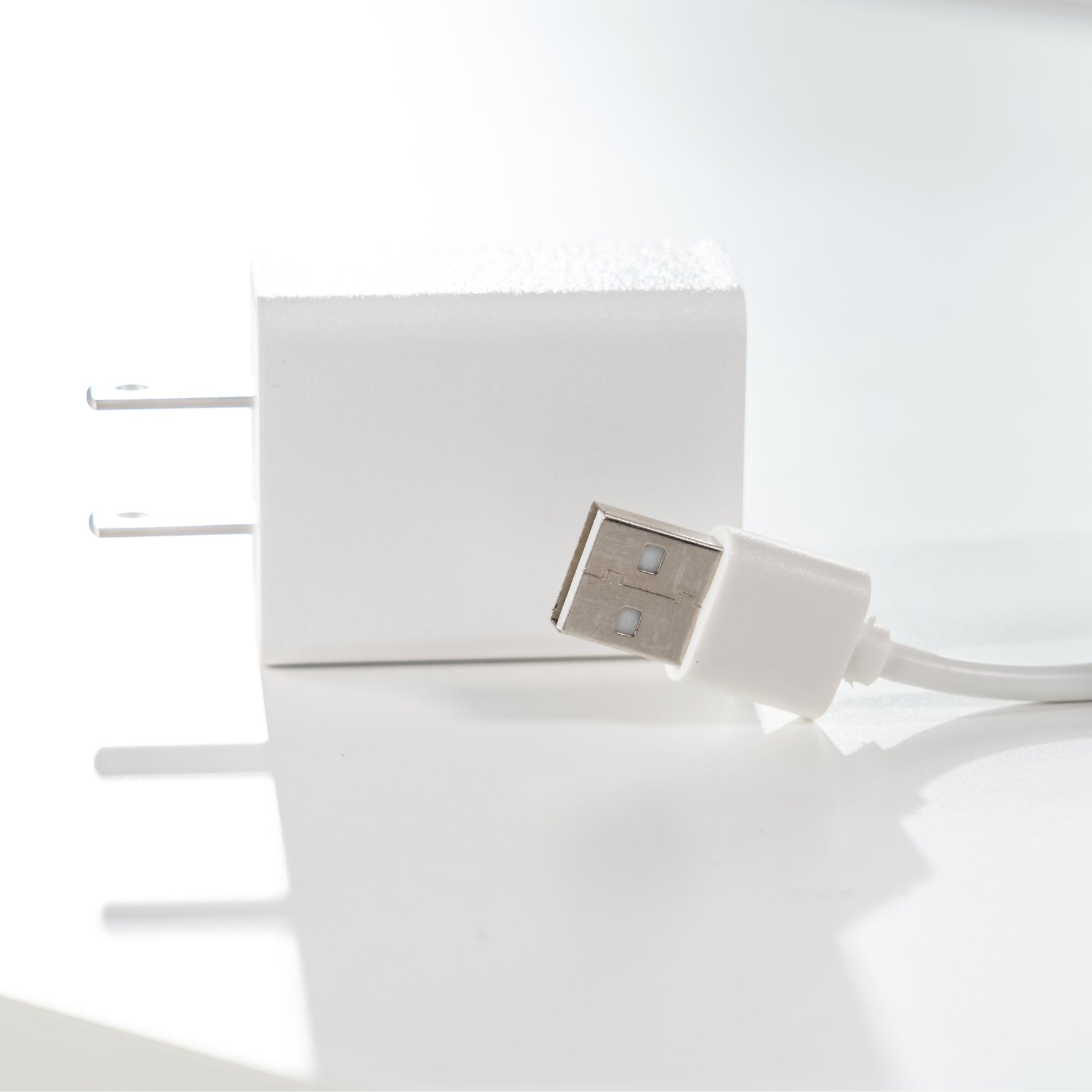 Homy Casa Slan Modern White Vanity Set with 7 Colors LED Mirror and Stool 35.4" Vanity Table LED Makeup Desk Storage Shelves