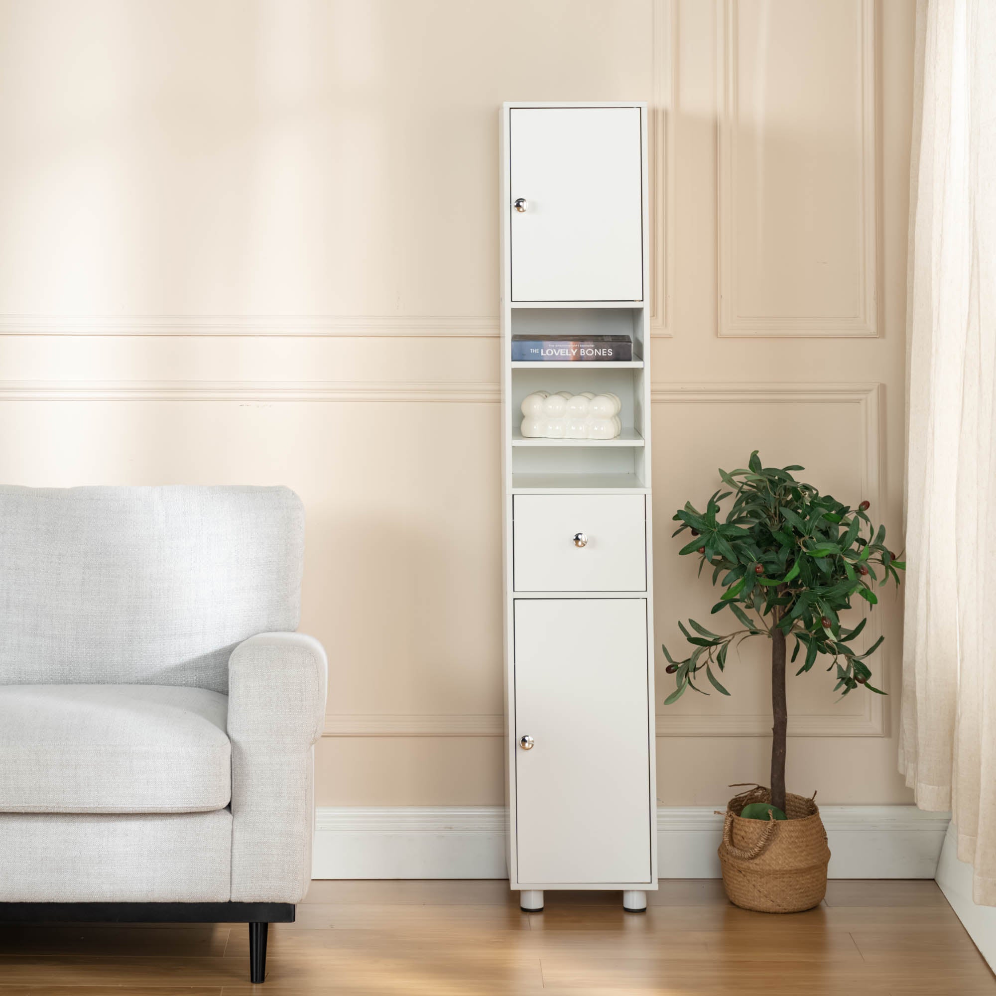 Homy Casa Jericho 63” Free Stand Bathroom Cabinets