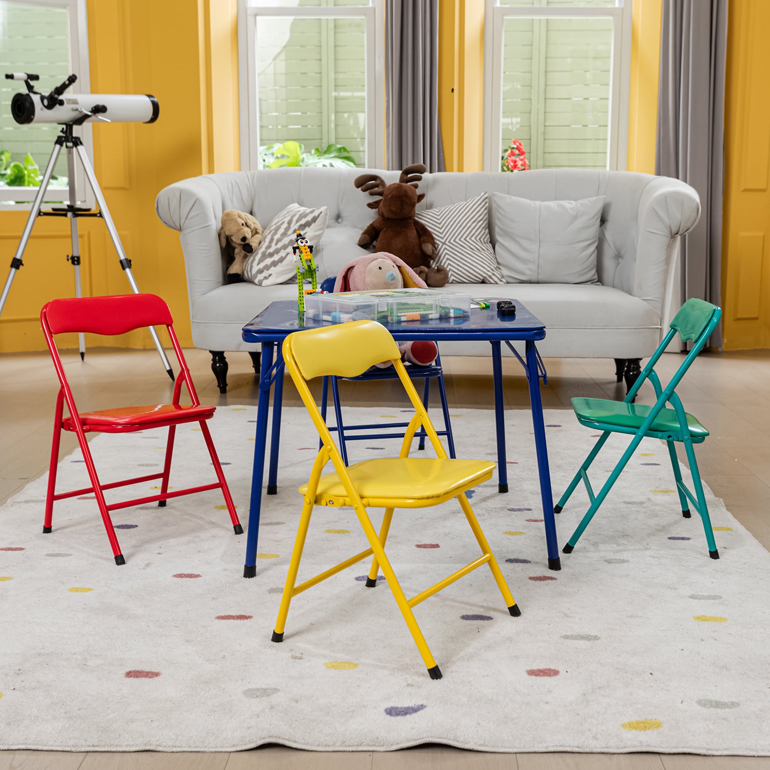 Page Kids Foldable Chair Set – Perfect for Playrooms & Classrooms