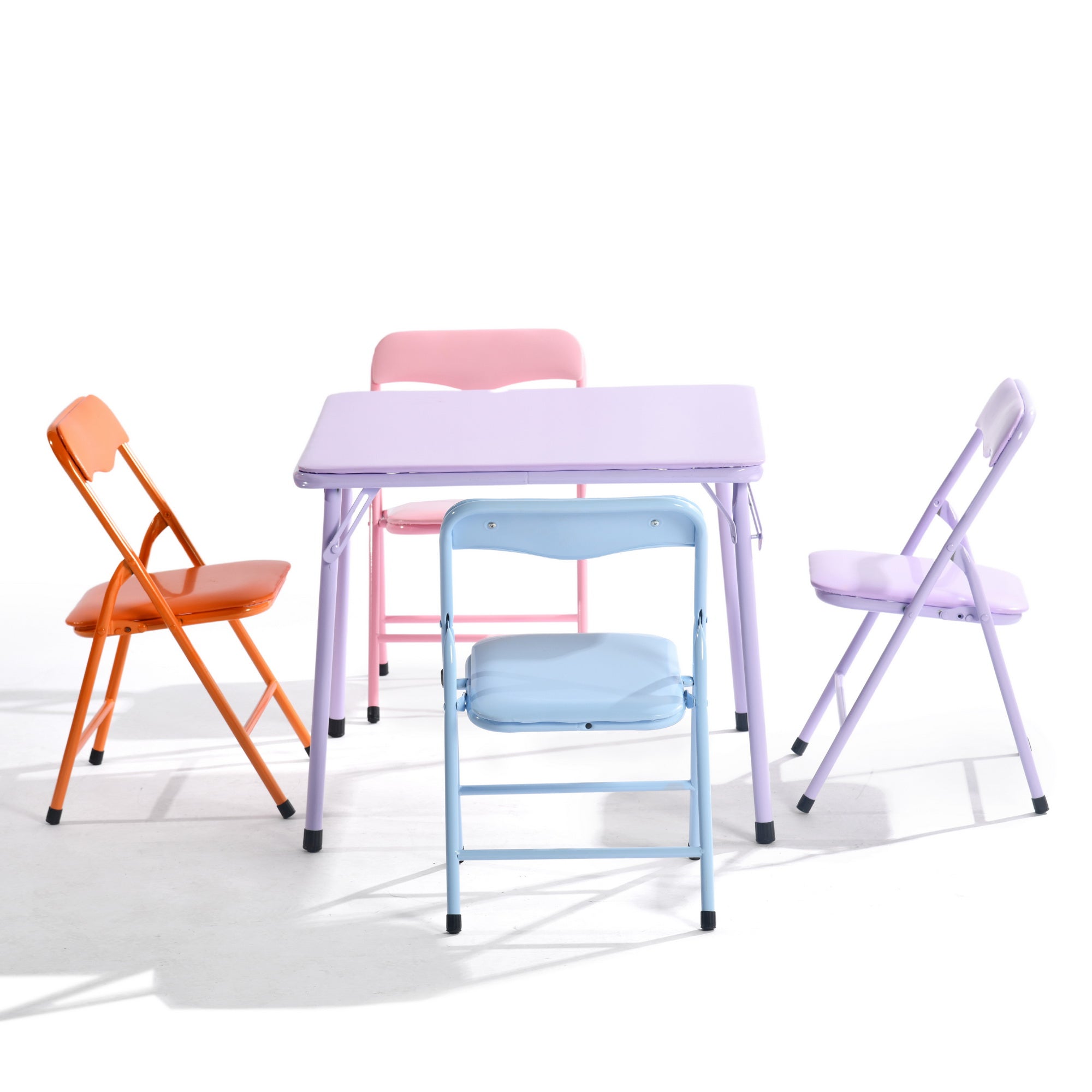 Homy Casa PAGE 24" Kids Table and Chair Set, Small Dining and Activity Furniture