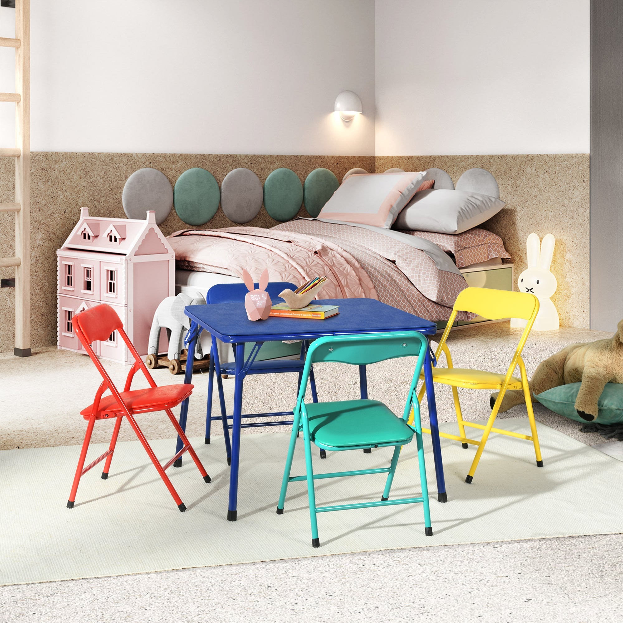 Page Kids Foldable Chair Set – Perfect for Playrooms & Classrooms