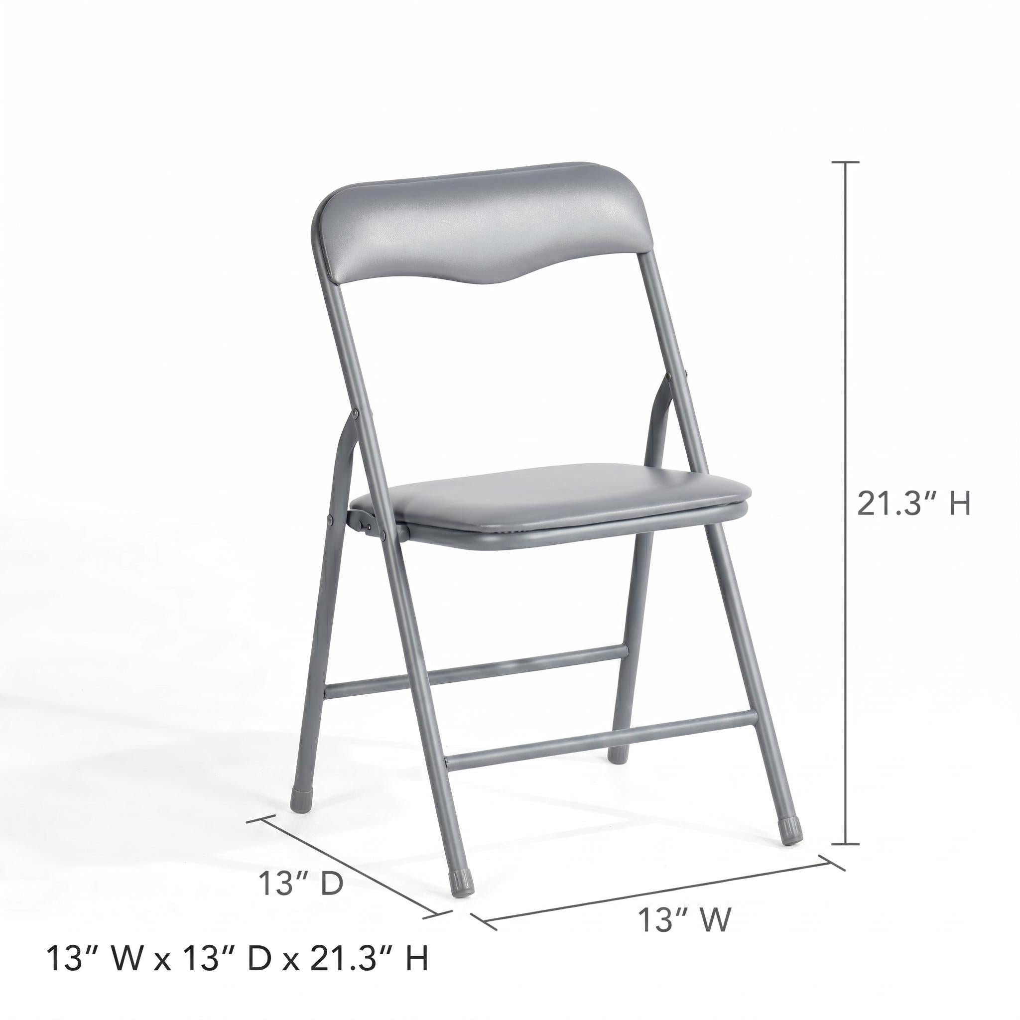 Homy Casa PAGE GREY 24" x 24" Table and Chair Set for Outdoor Seating