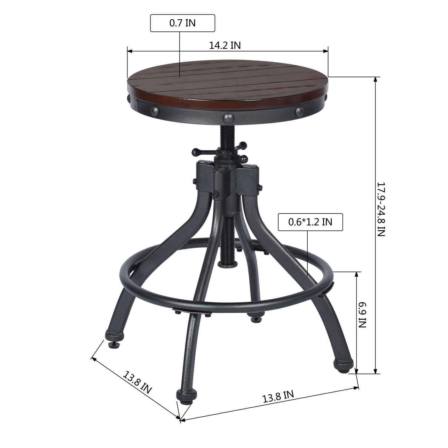 Homy Casa PANDORA 5 PCS Dining Table and Chair Set for Kitchen, Dining, or Small Spaces Open Box