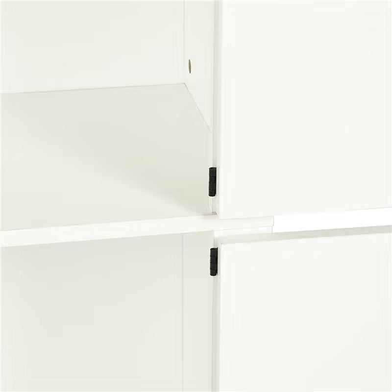 Homy Casa PANEM 68.1" Tall Storage Cabinet with Adjustable Shelves and Double Doors