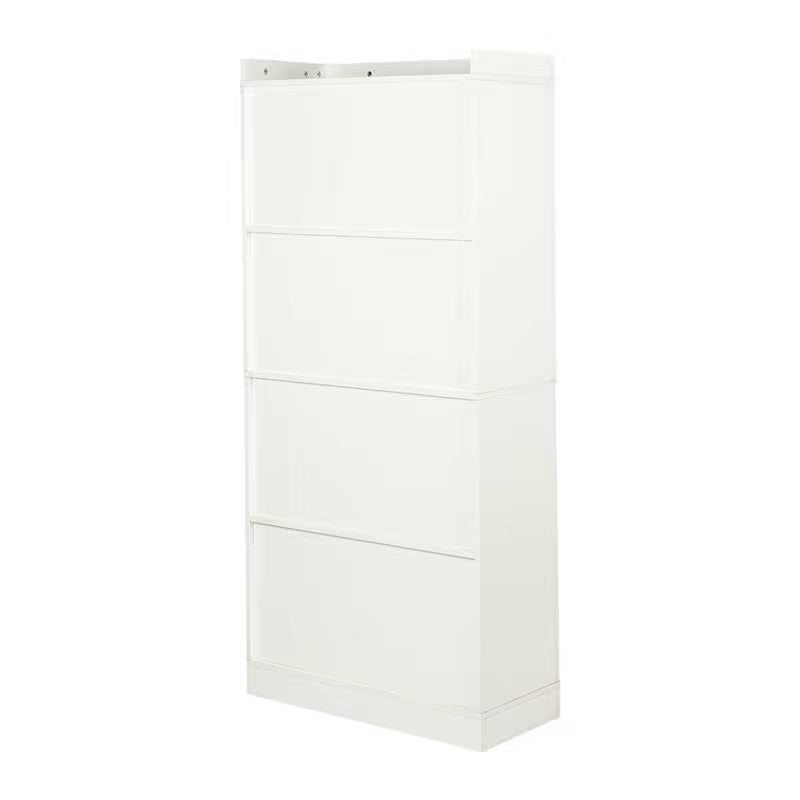 Homy Casa PANEM 68.1" Tall Storage Cabinet with Adjustable Shelves and Double Doors