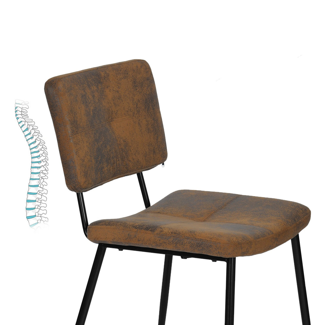 Ergonomic Curved Back