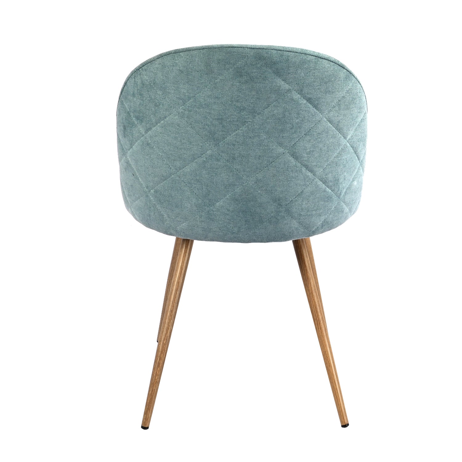 PUZ Modern Fabric Upholstered Dining Chairs with Metal Legs Set of 2 / 4