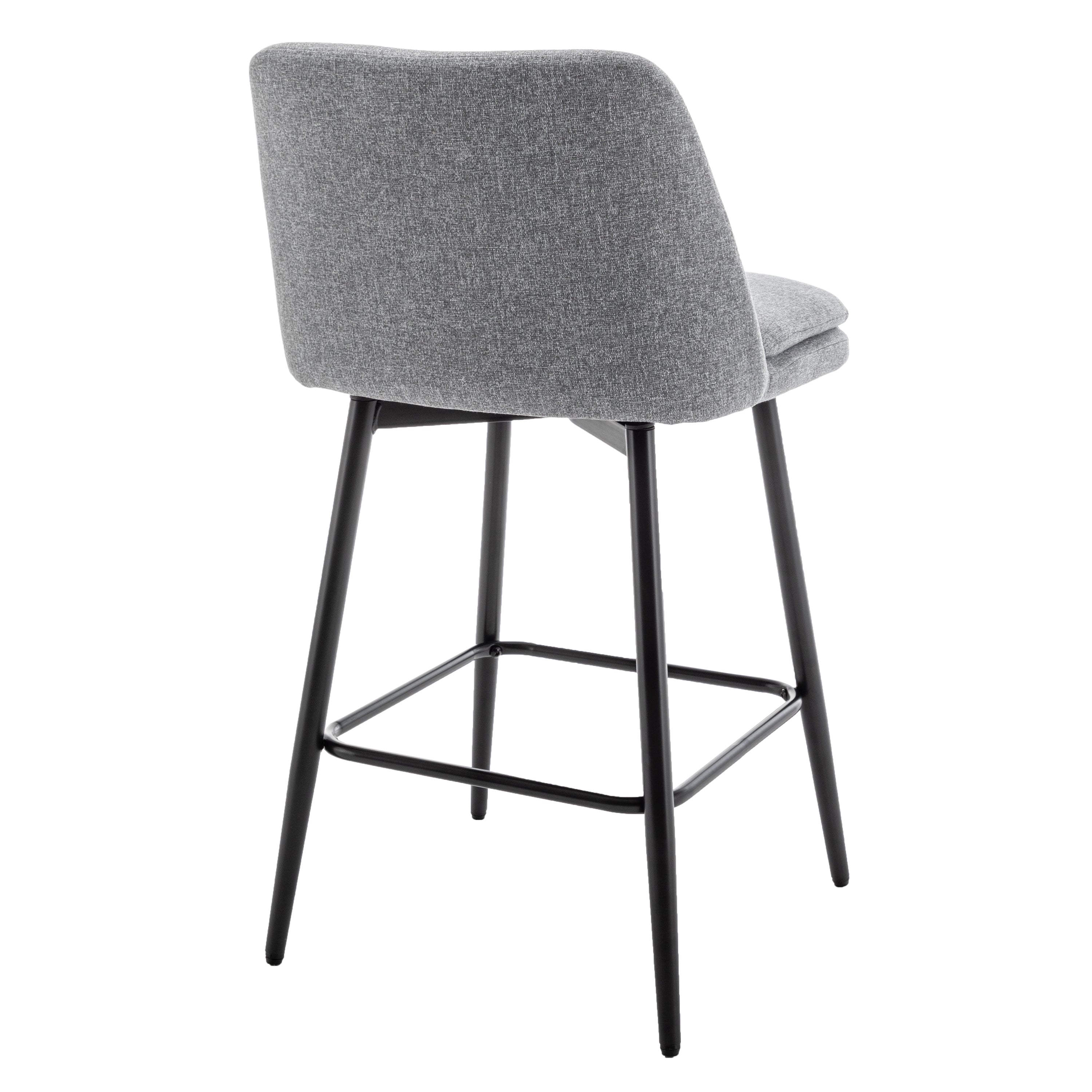 Priorat 26" Swivel Counter Height Upholstered Bar Stools Set of 2