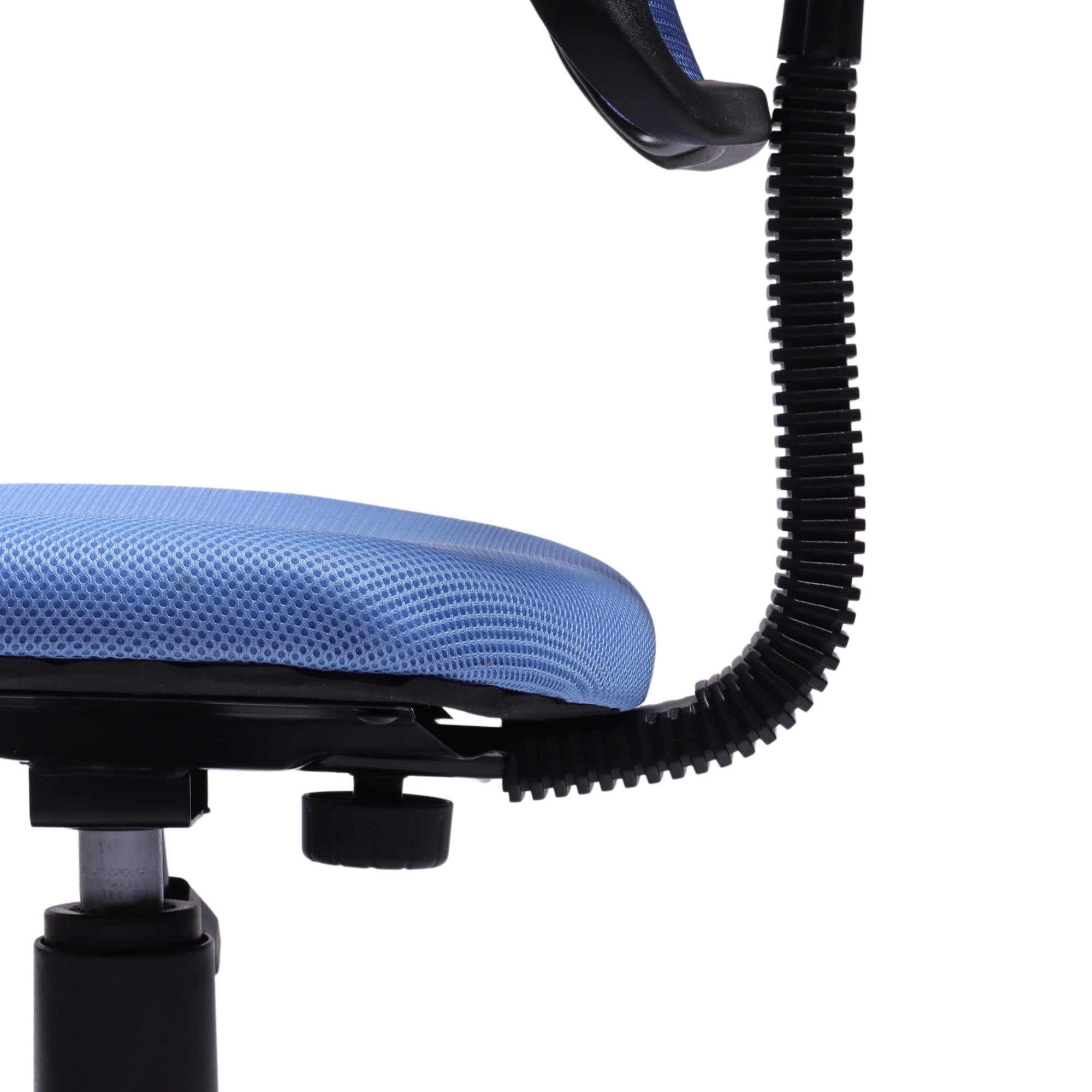 Homy Casa Roly Small Mesh Office Chair Compact Ergonomic Office Chair Study Room Home Office,Blue